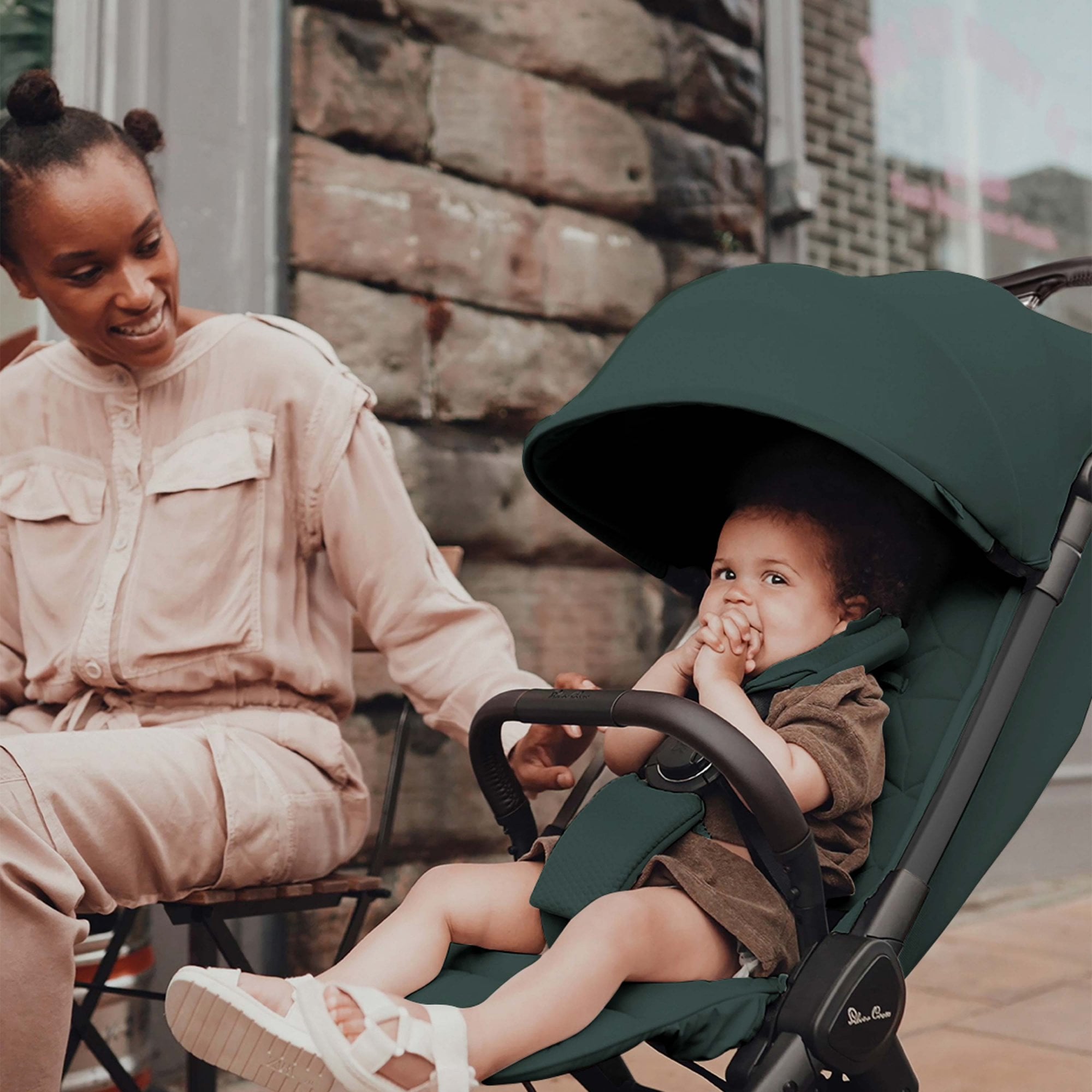 Silver Cross Clic 2 Stroller Conifer + Footmuff