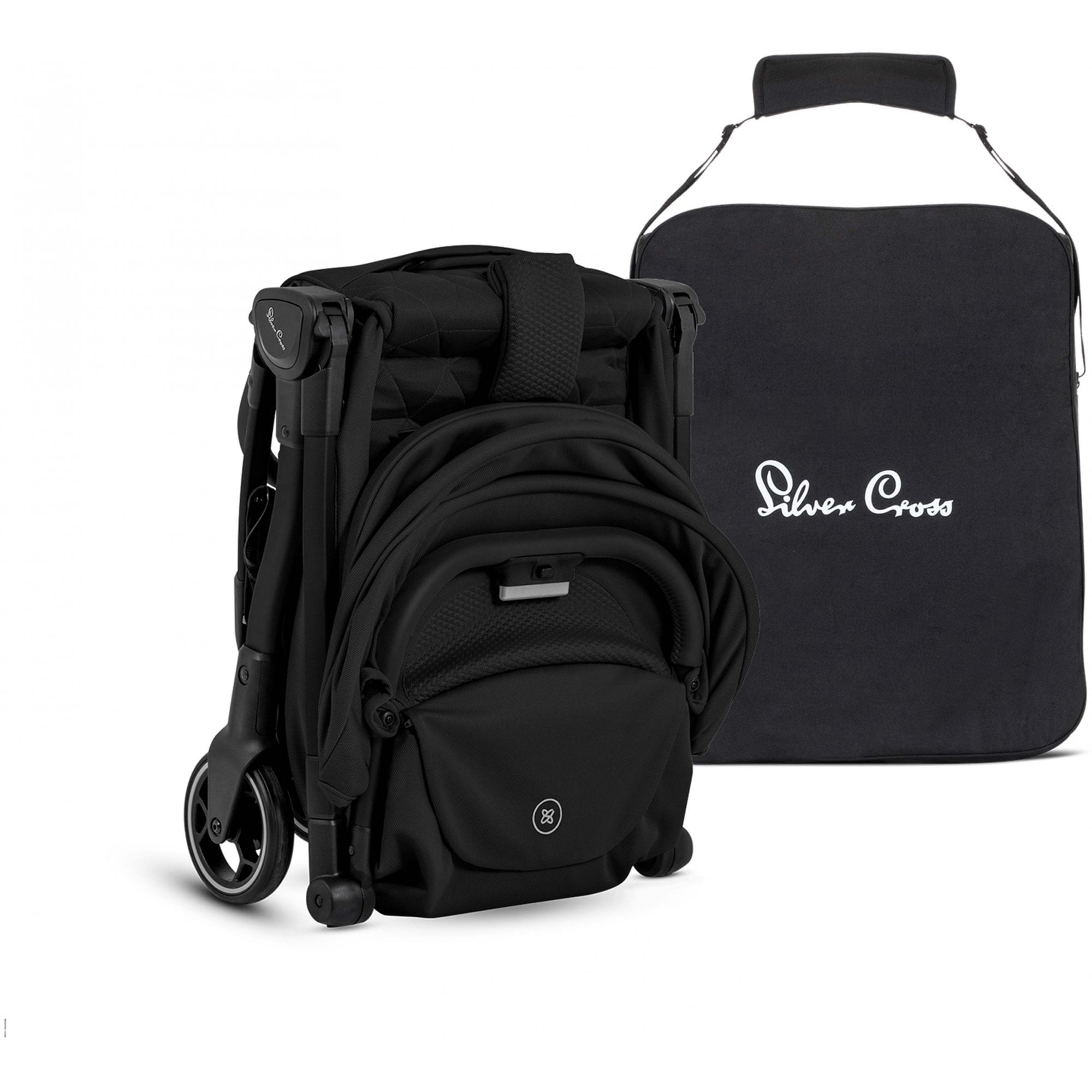 Silver Cross Clic 2 Stroller Space + Footmuff