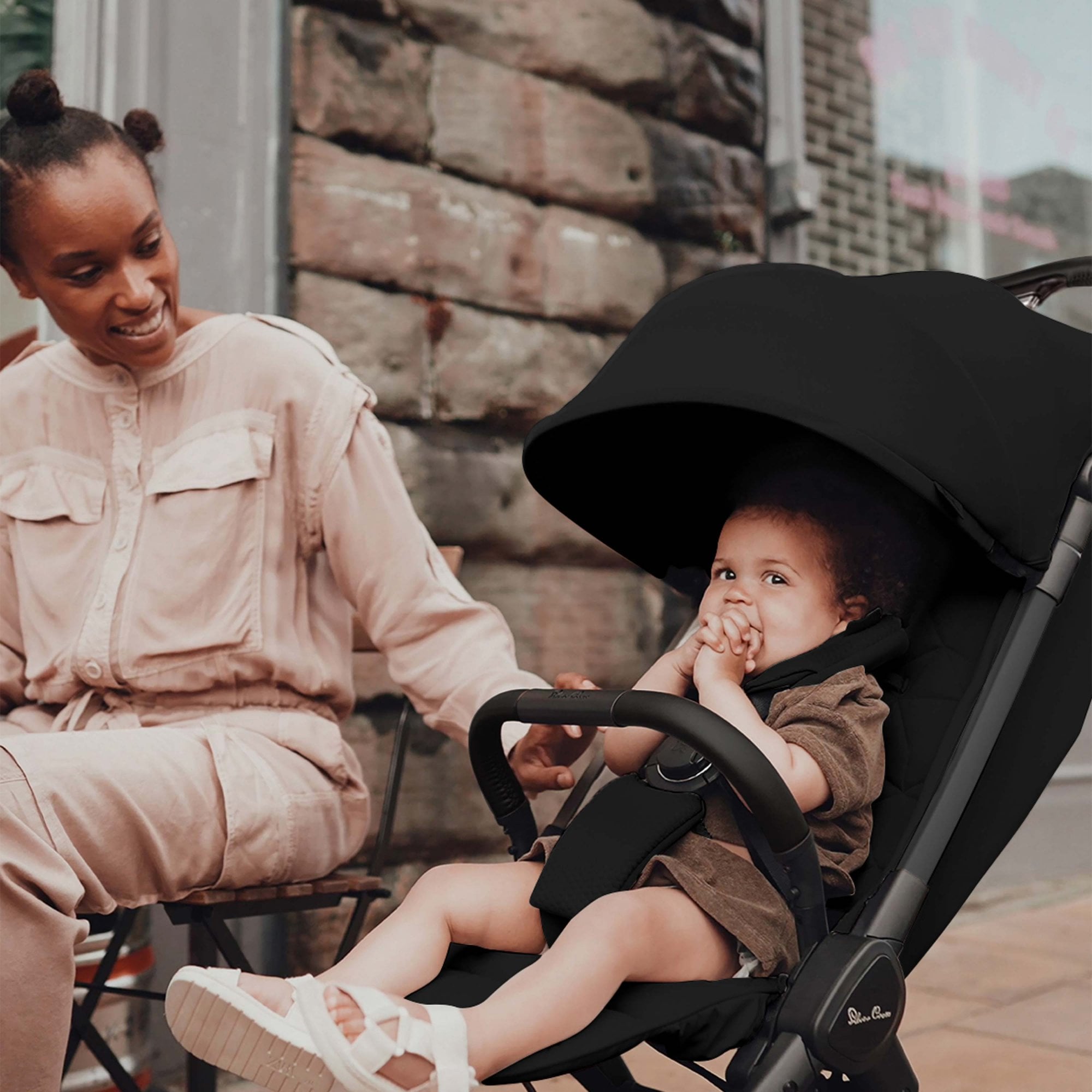 Silver Cross Clic 2 Stroller Space + Footmuff