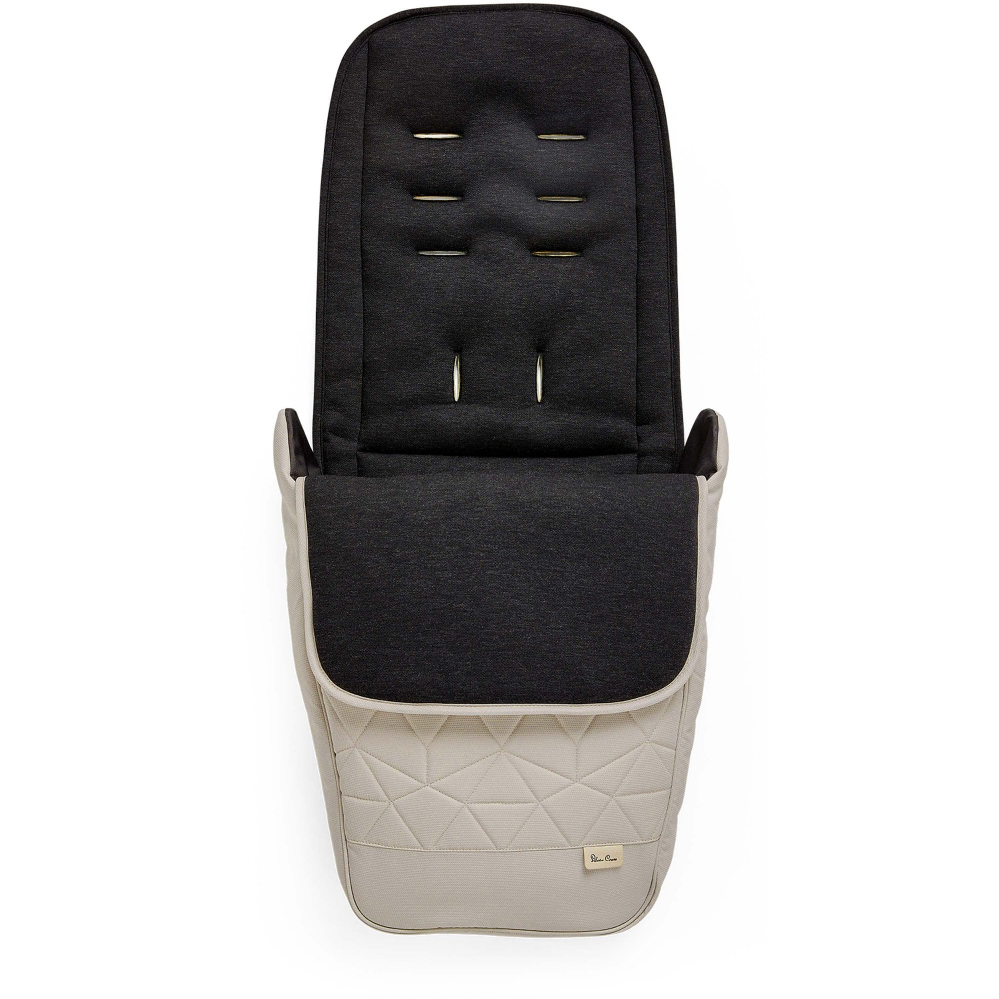 Silver Cross Clic 2 Coordinated Footmuff Latte