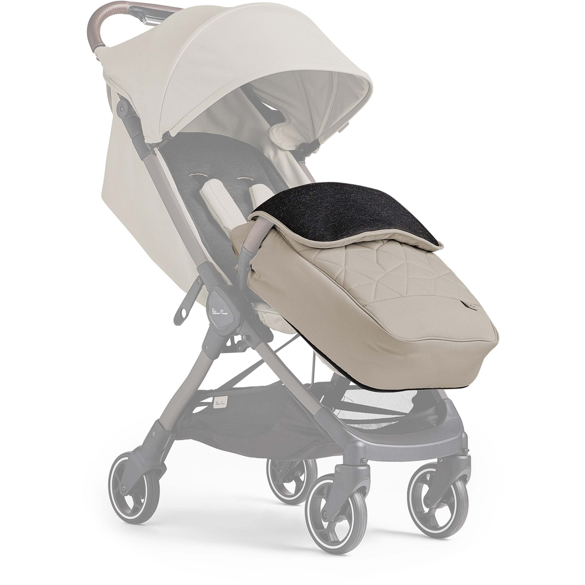 Silver Cross Clic 2 Coordinated Footmuff Latte