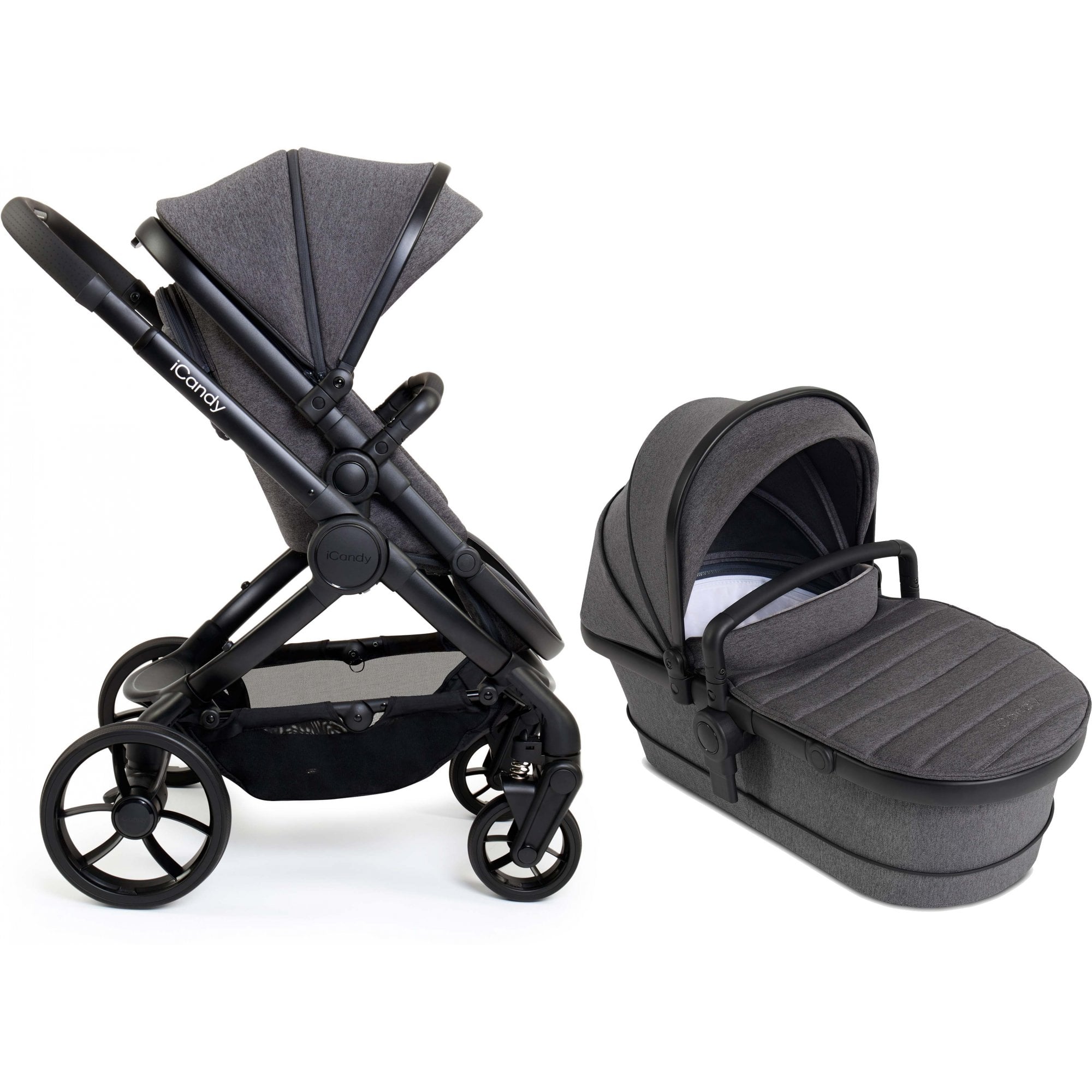 iCandy Peach 7 Complete Bundle Granite SE + Cocoon & Base