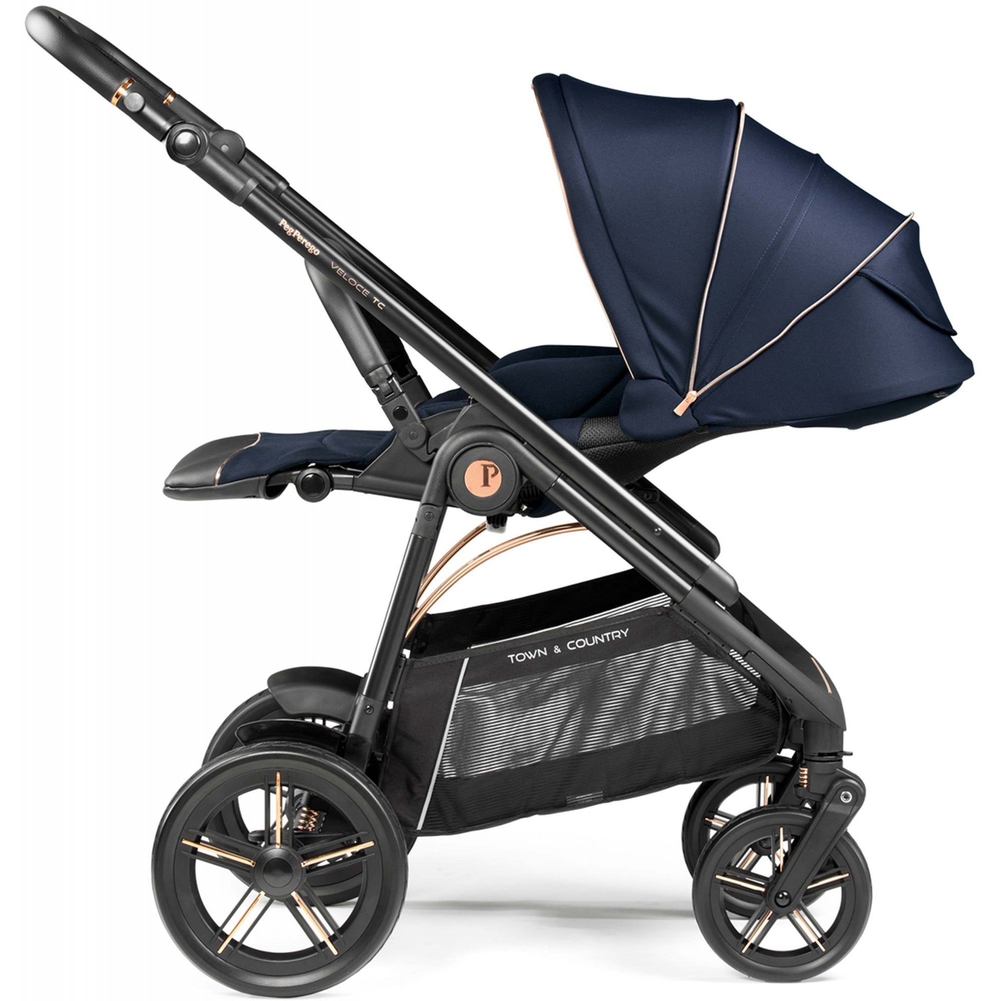 Peg Pérego Veloce TC 3in1 Bundle Blue Shine