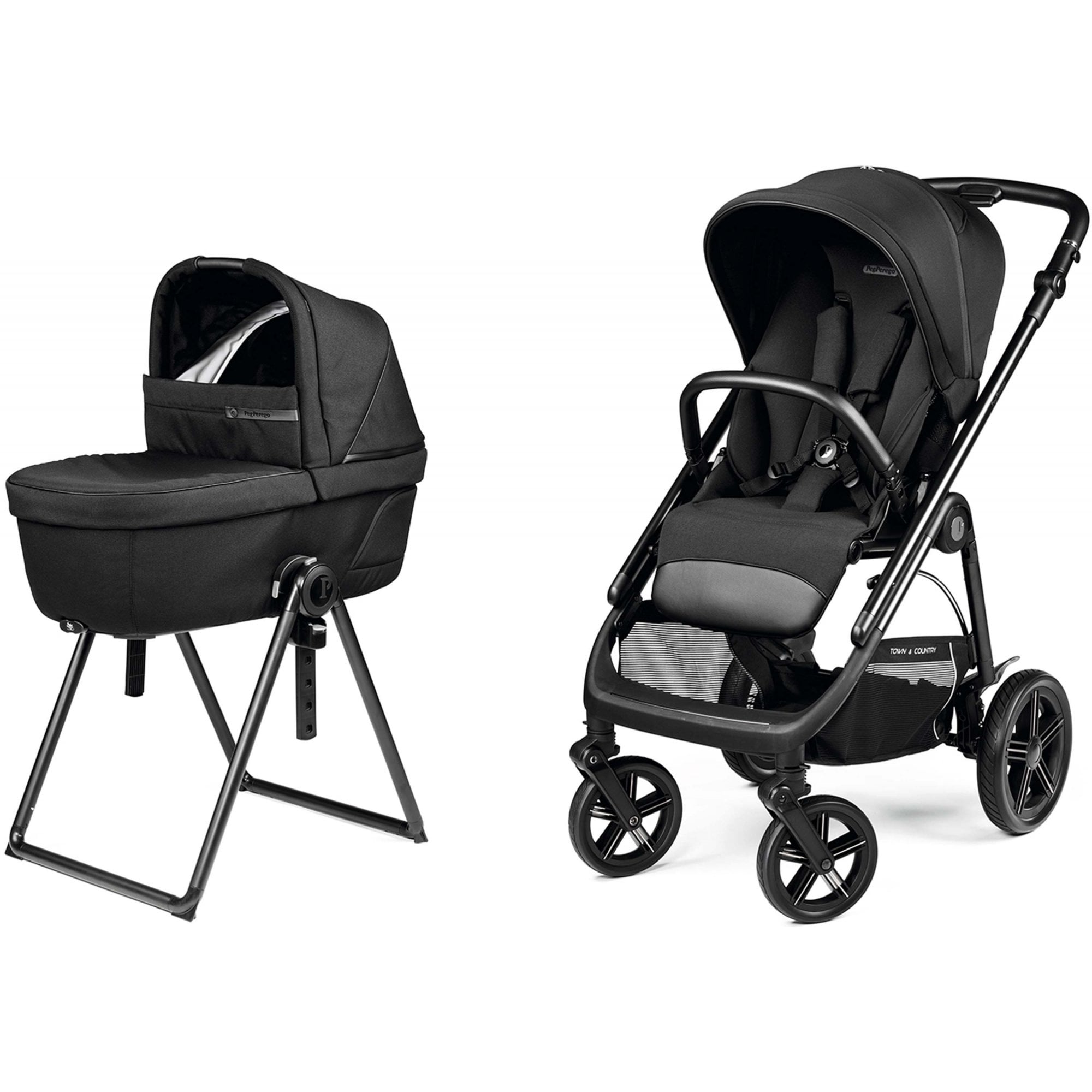 peg perego veloce town and country Peg Pérego Veloce TC 3in1 Bundle True Black – WH Watts