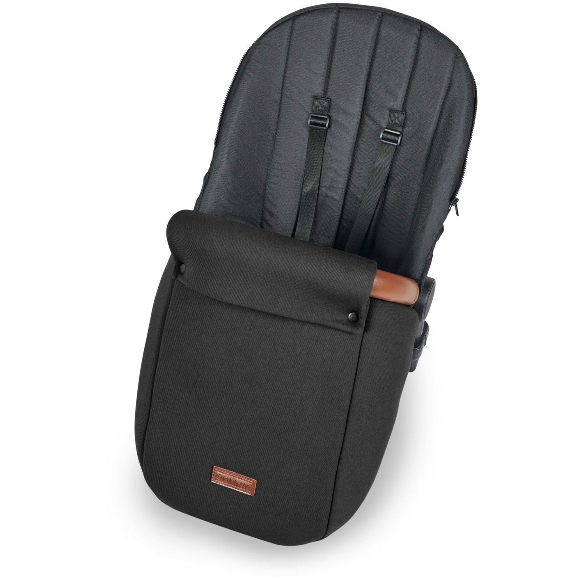 Ickle Bubba Stomp Luxe 12 Piece Travel System & Cirrus Car Seat + Base Midnight