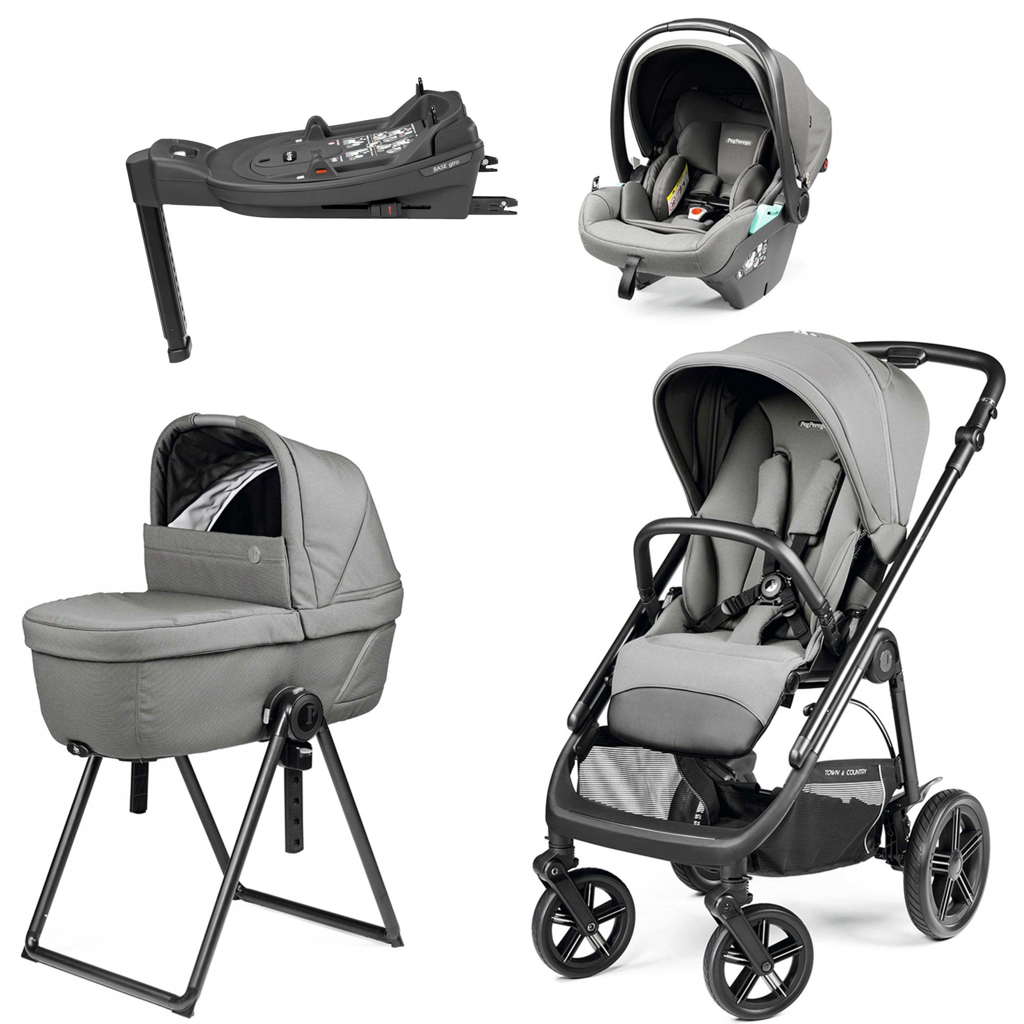 Peg Pérego Veloce TC Lite Bundle Mercury