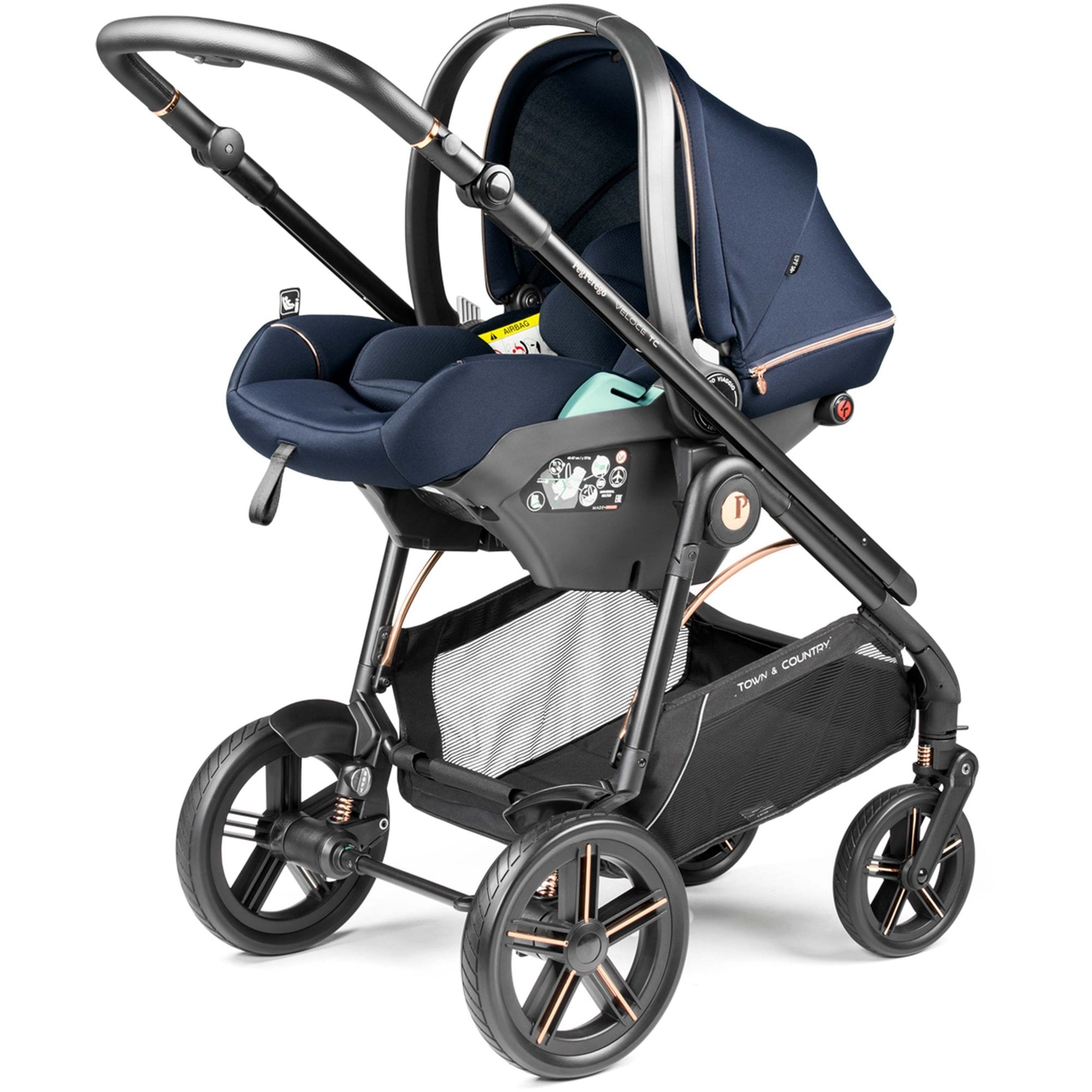 Peg Pérego Veloce TC Deluxe Blue Shine