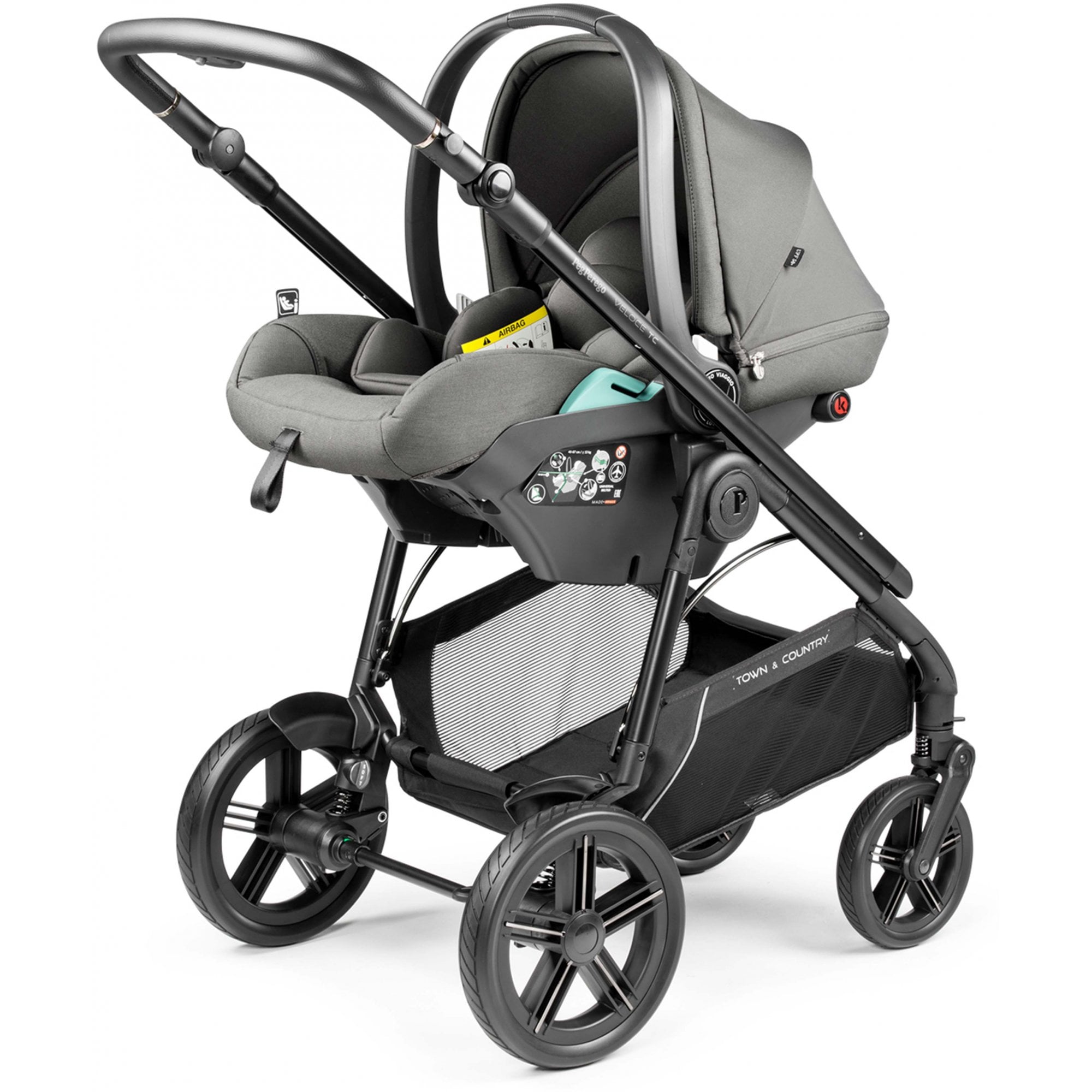 Peg Pérego Veloce TC Deluxe Bundle Mercury