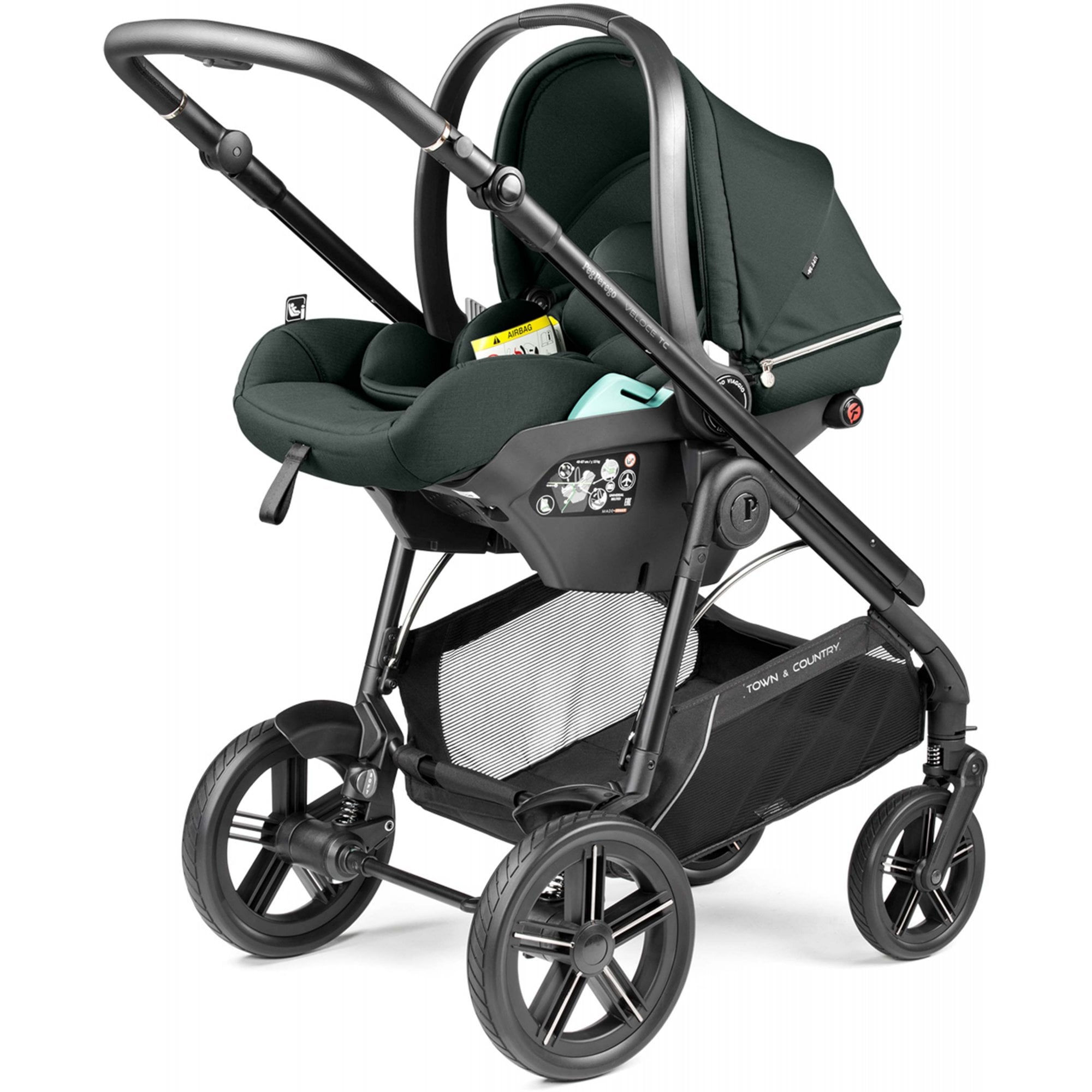 Peg Pérego Veloce TC Deluxe Bundle Metal