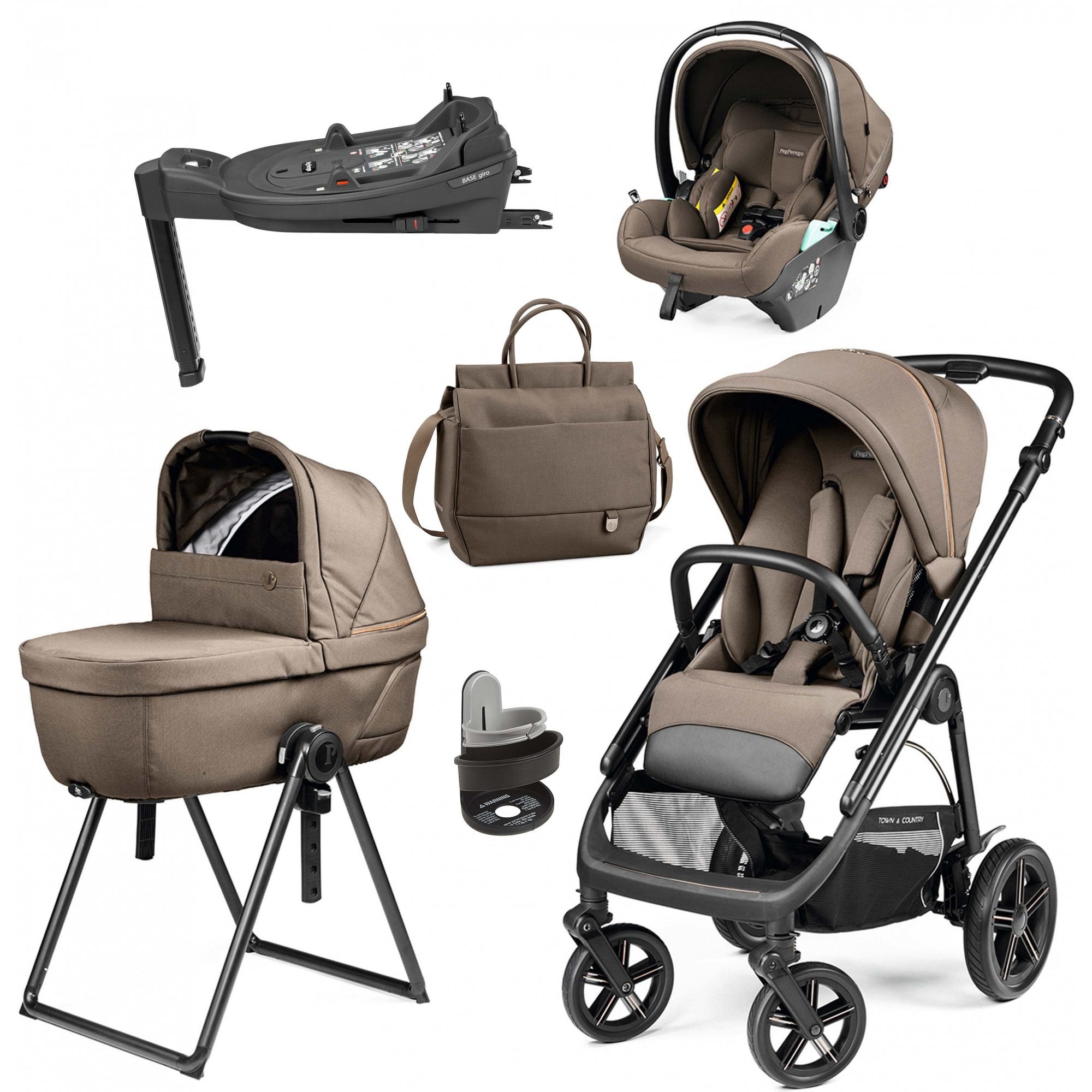 Peg Pérego Veloce TC Deluxe Bundle Pine Bark