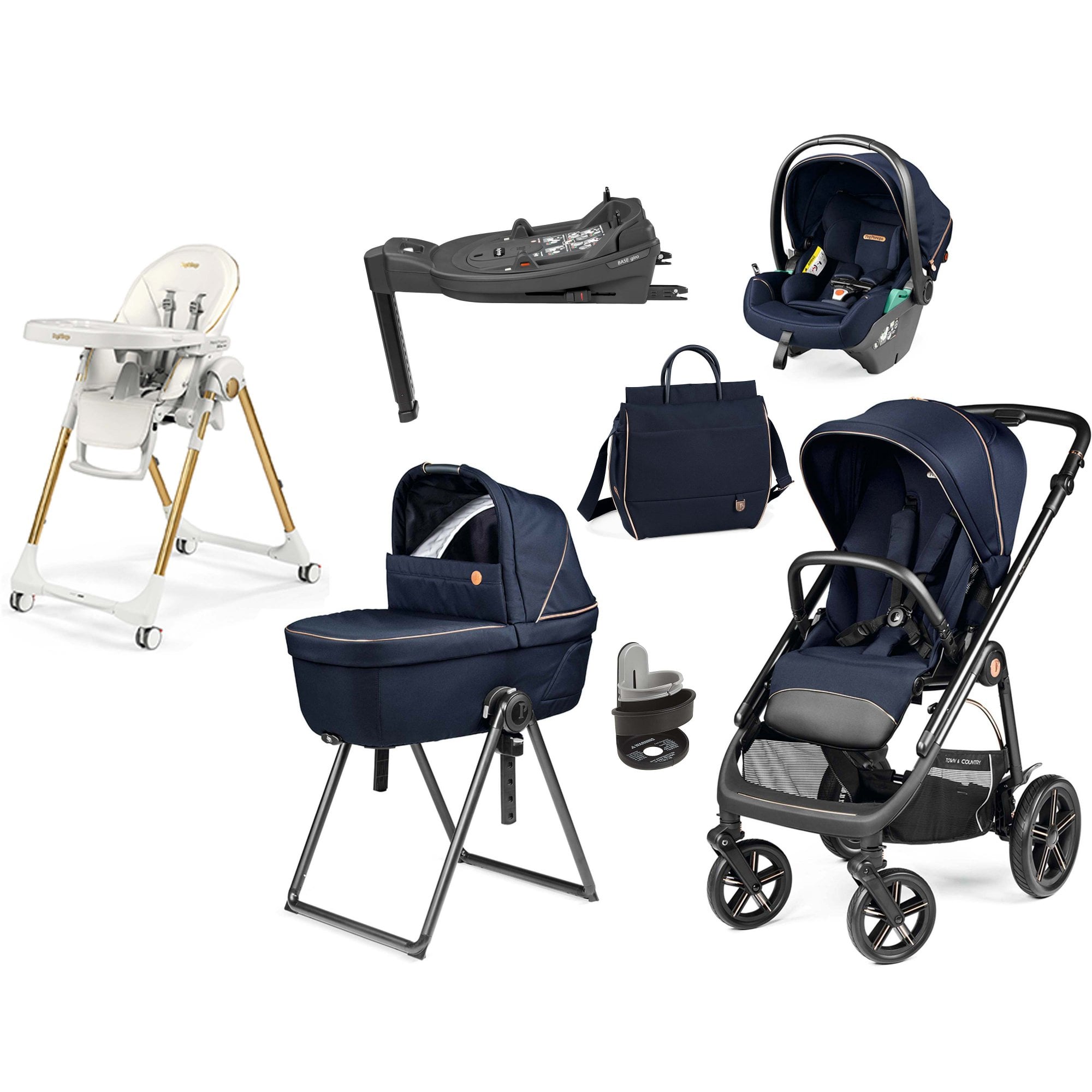 Peg Pérego Veloce TC Elite Bundle Blue Shine