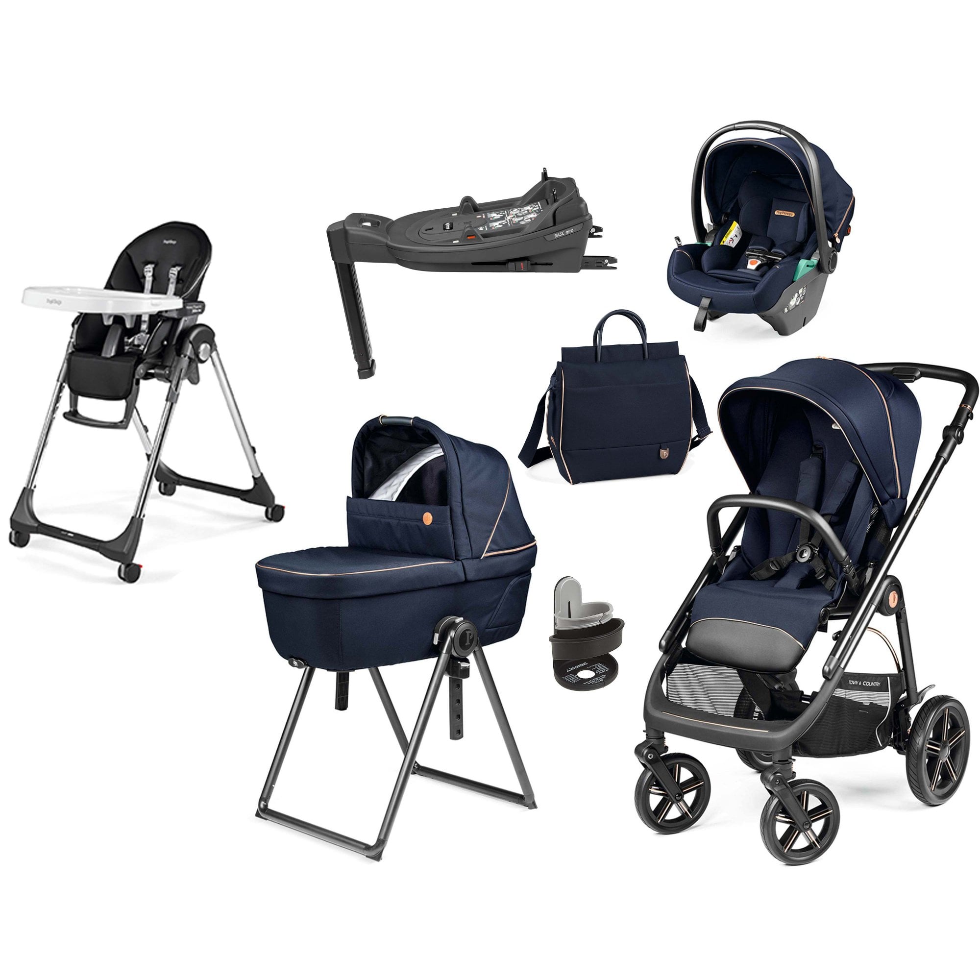 Peg Pérego Veloce TC Elite Bundle Blue Shine
