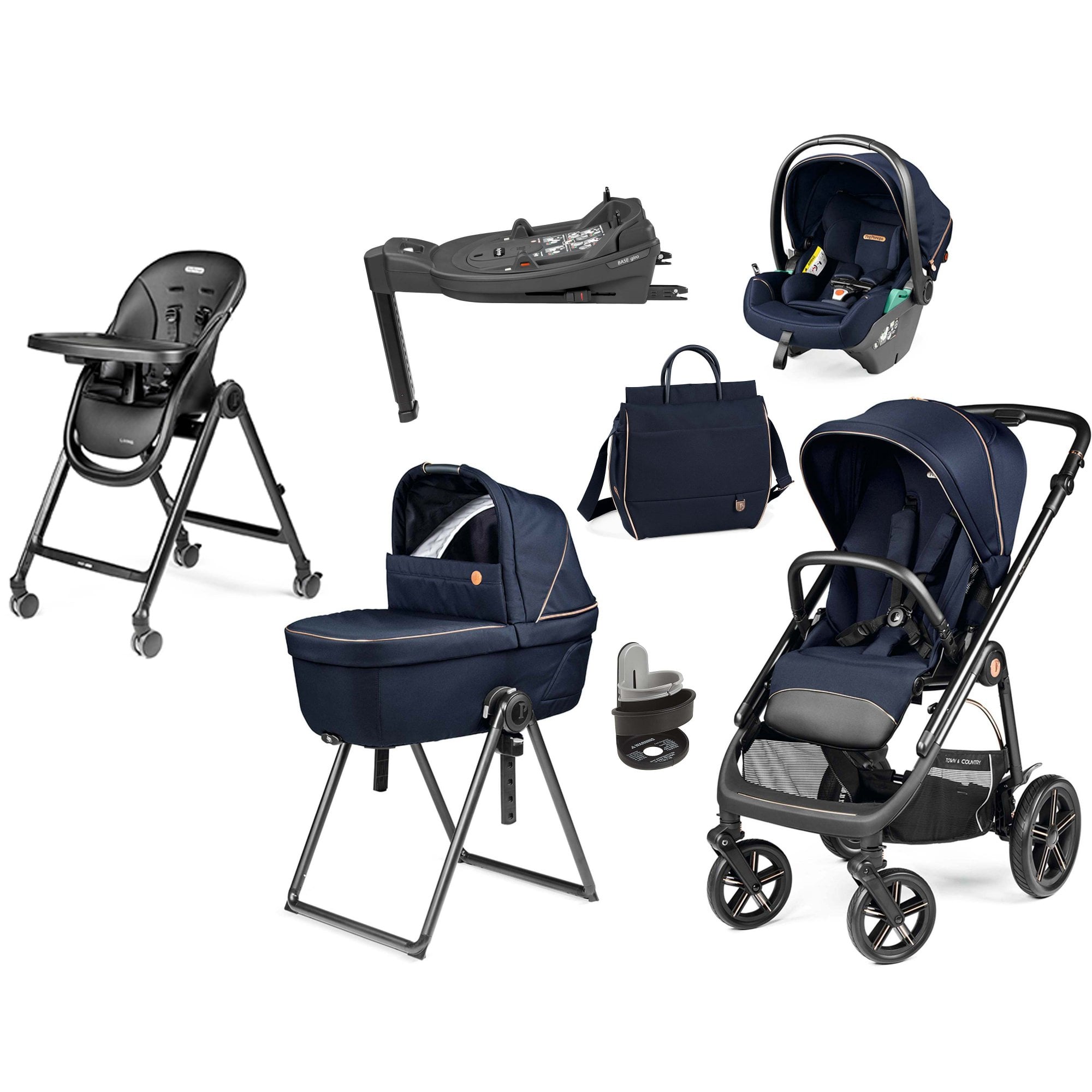 Peg Pérego Veloce TC Elite Bundle Blue Shine