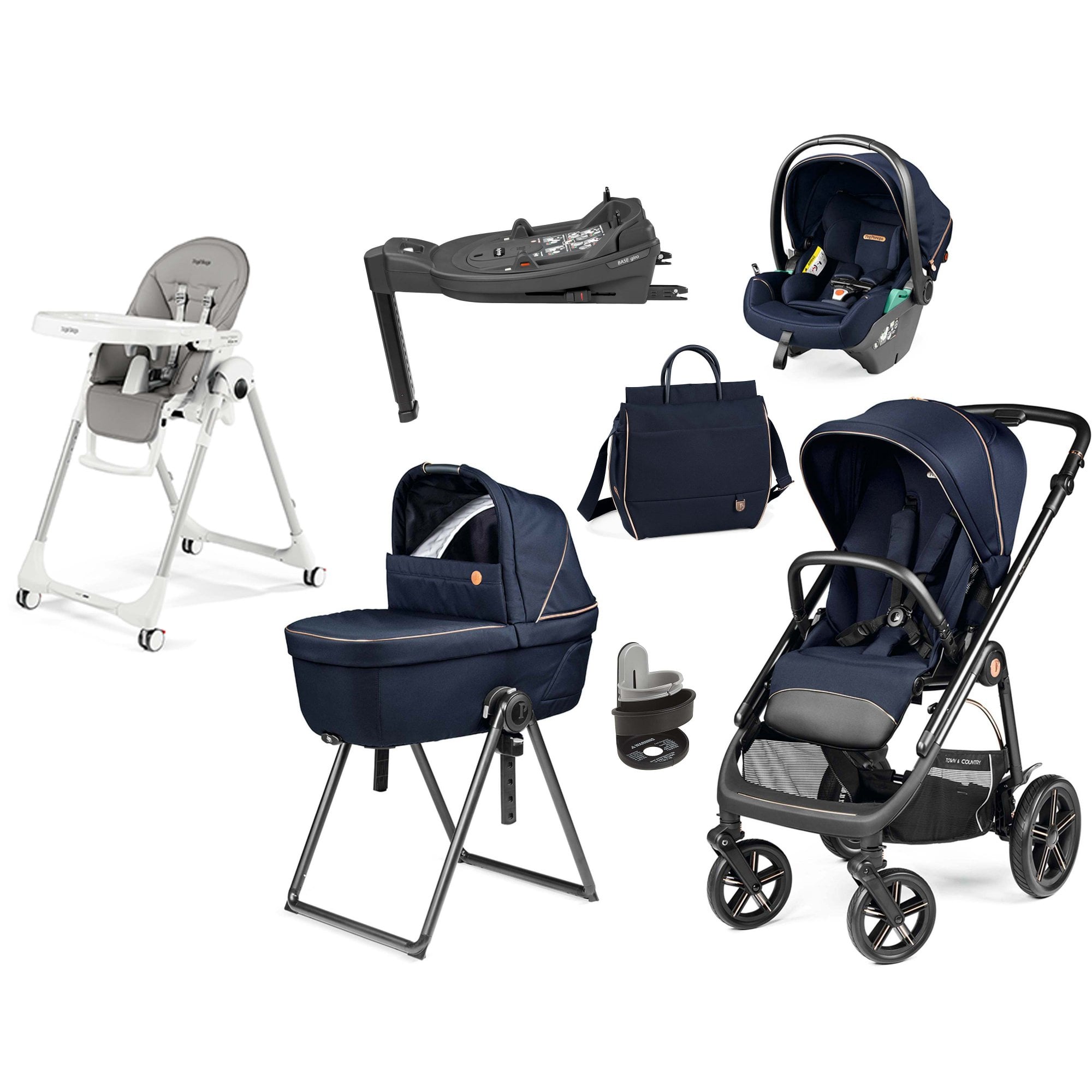 Peg Pérego Veloce TC Elite Bundle Blue Shine