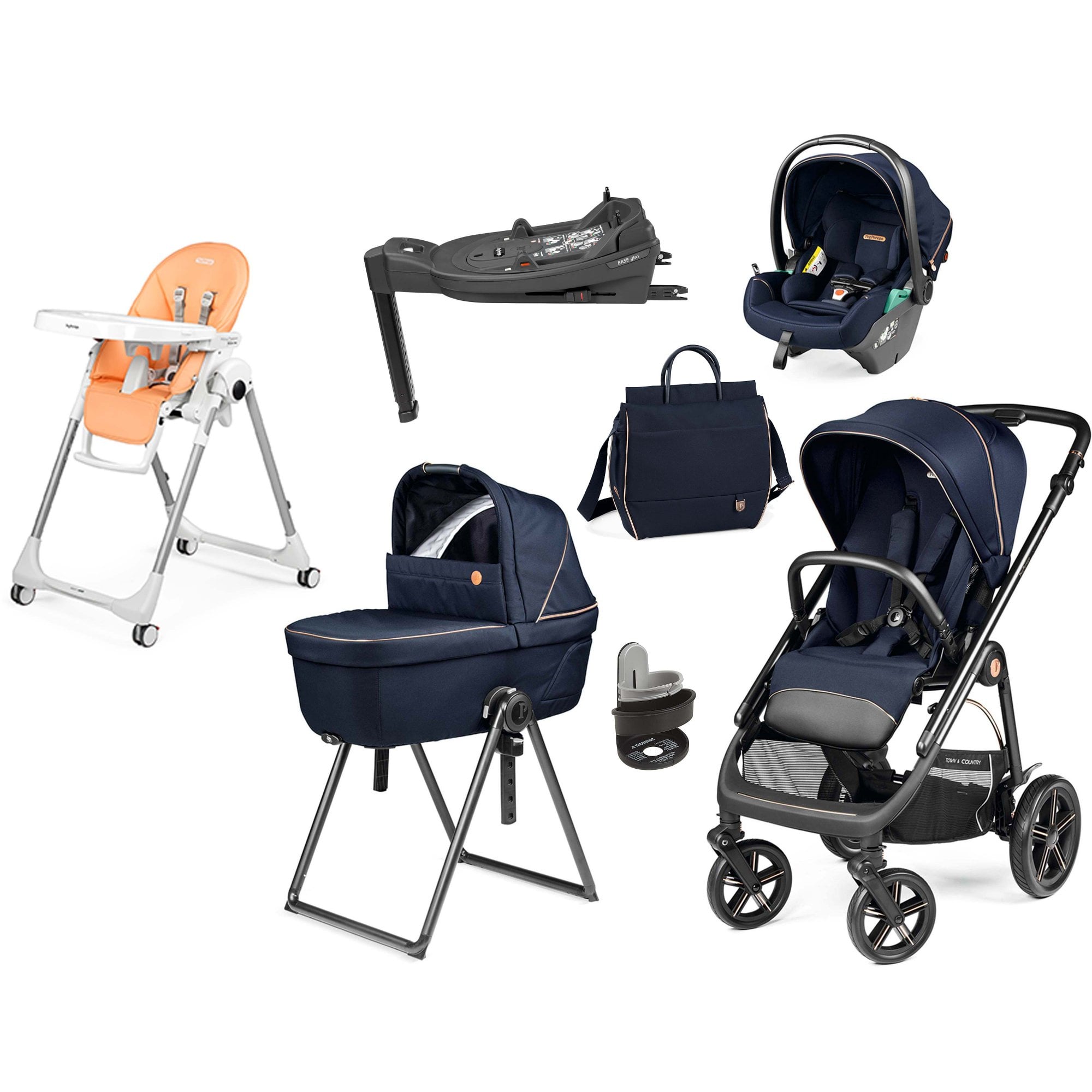 Peg Pérego Veloce TC Elite Bundle Blue Shine