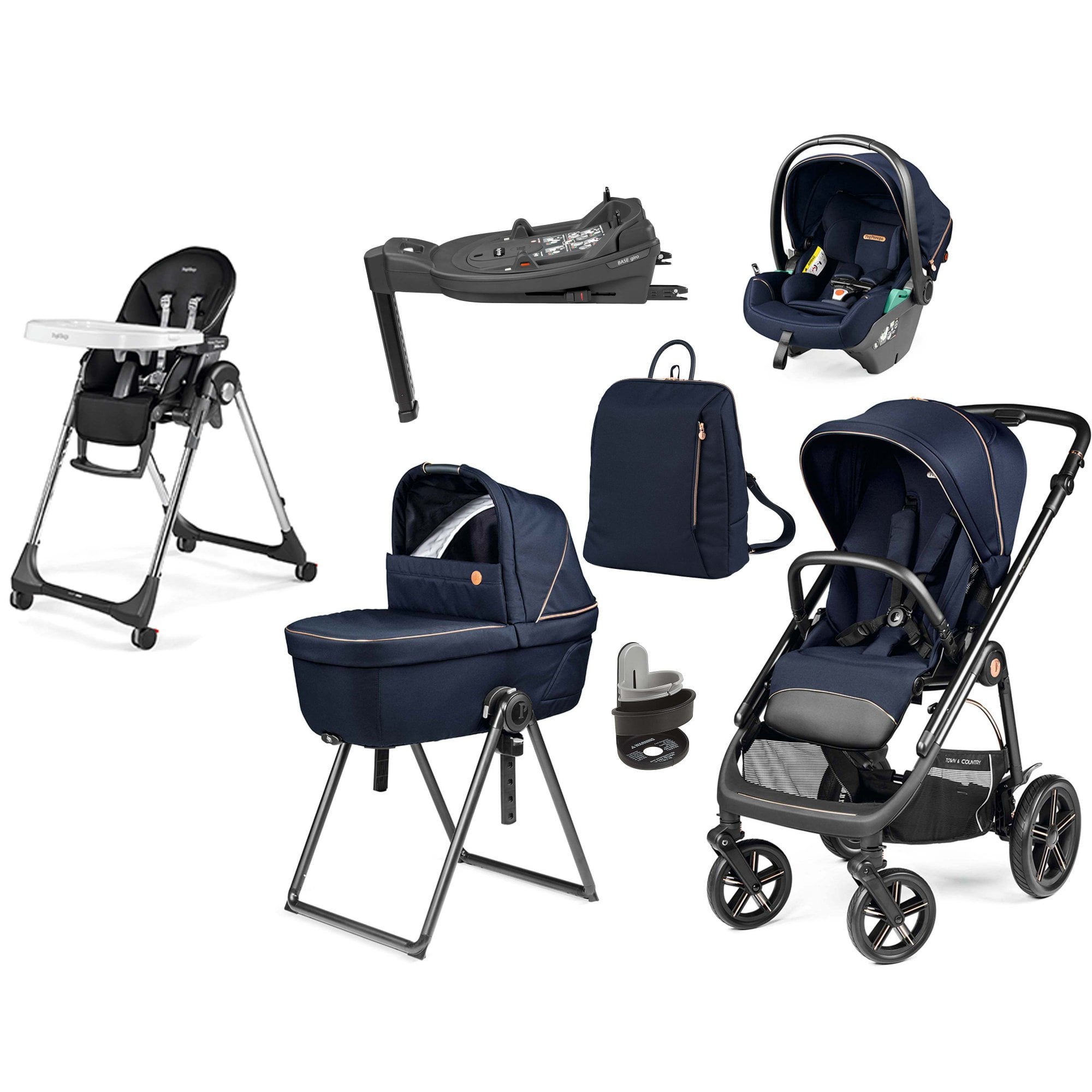 Peg Pérego Veloce TC Elite Bundle Blue Shine