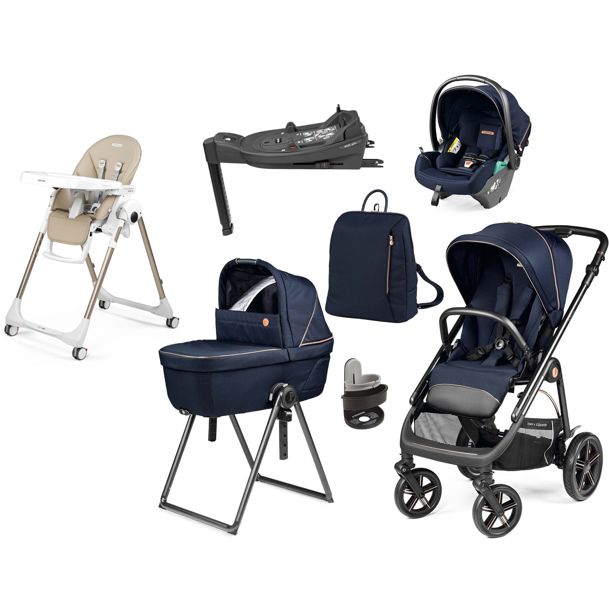 Peg Pérego Veloce TC Elite Bundle Blue Shine