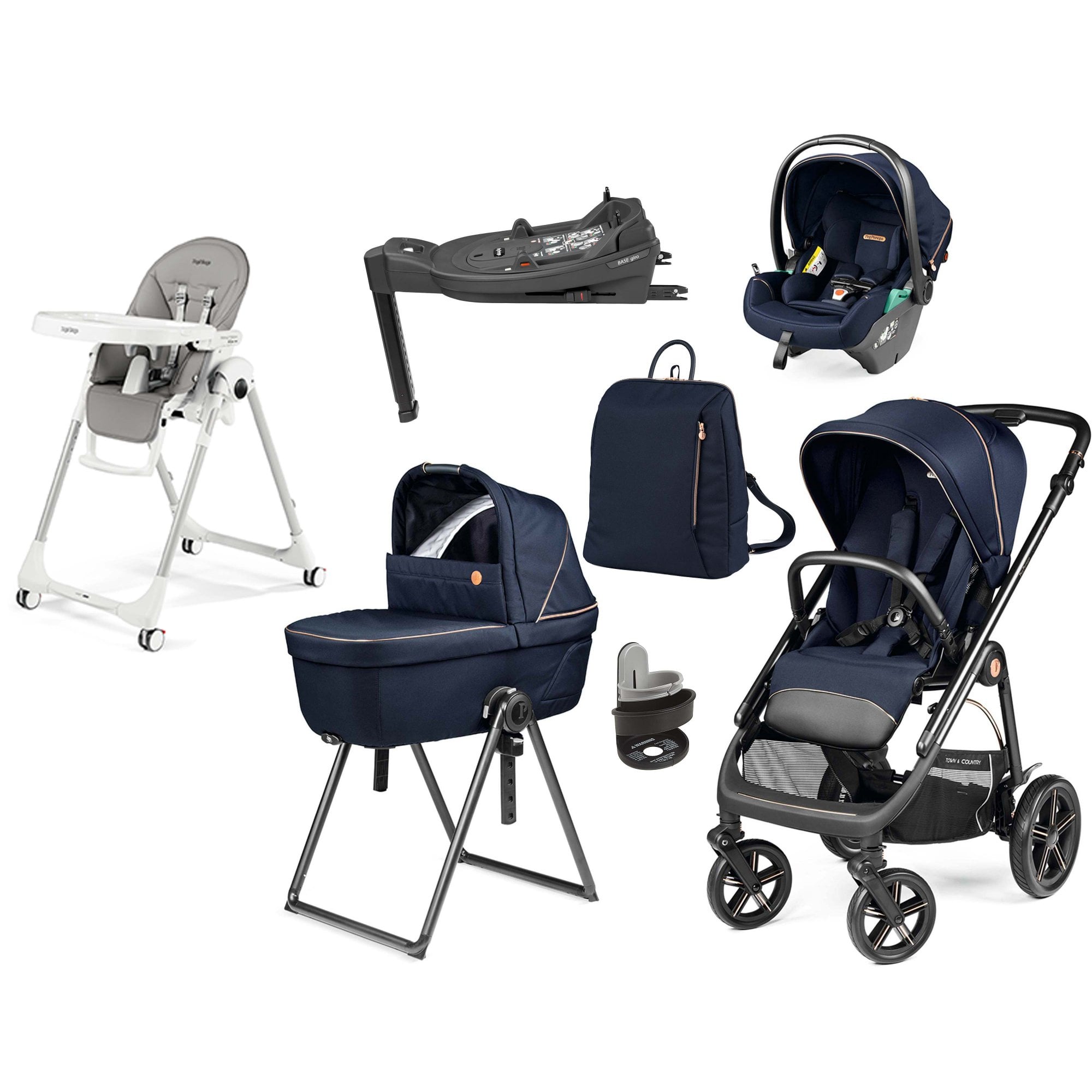 Peg Pérego Veloce TC Elite Bundle Blue Shine