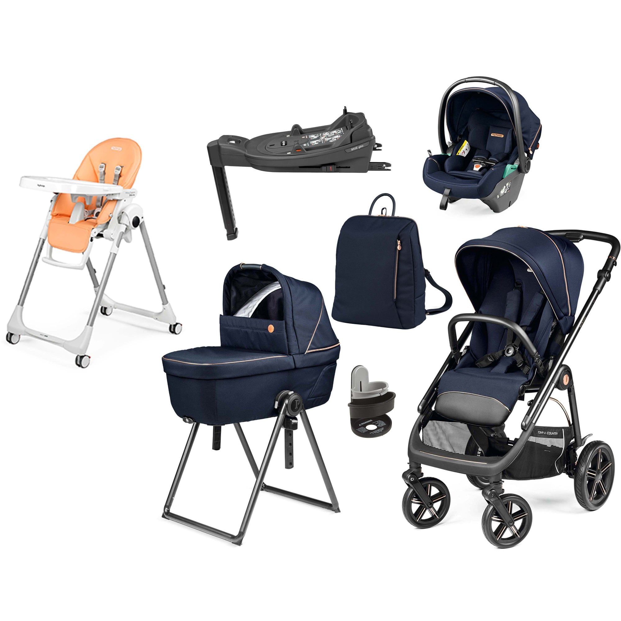 Peg Pérego Veloce TC Elite Bundle Blue Shine