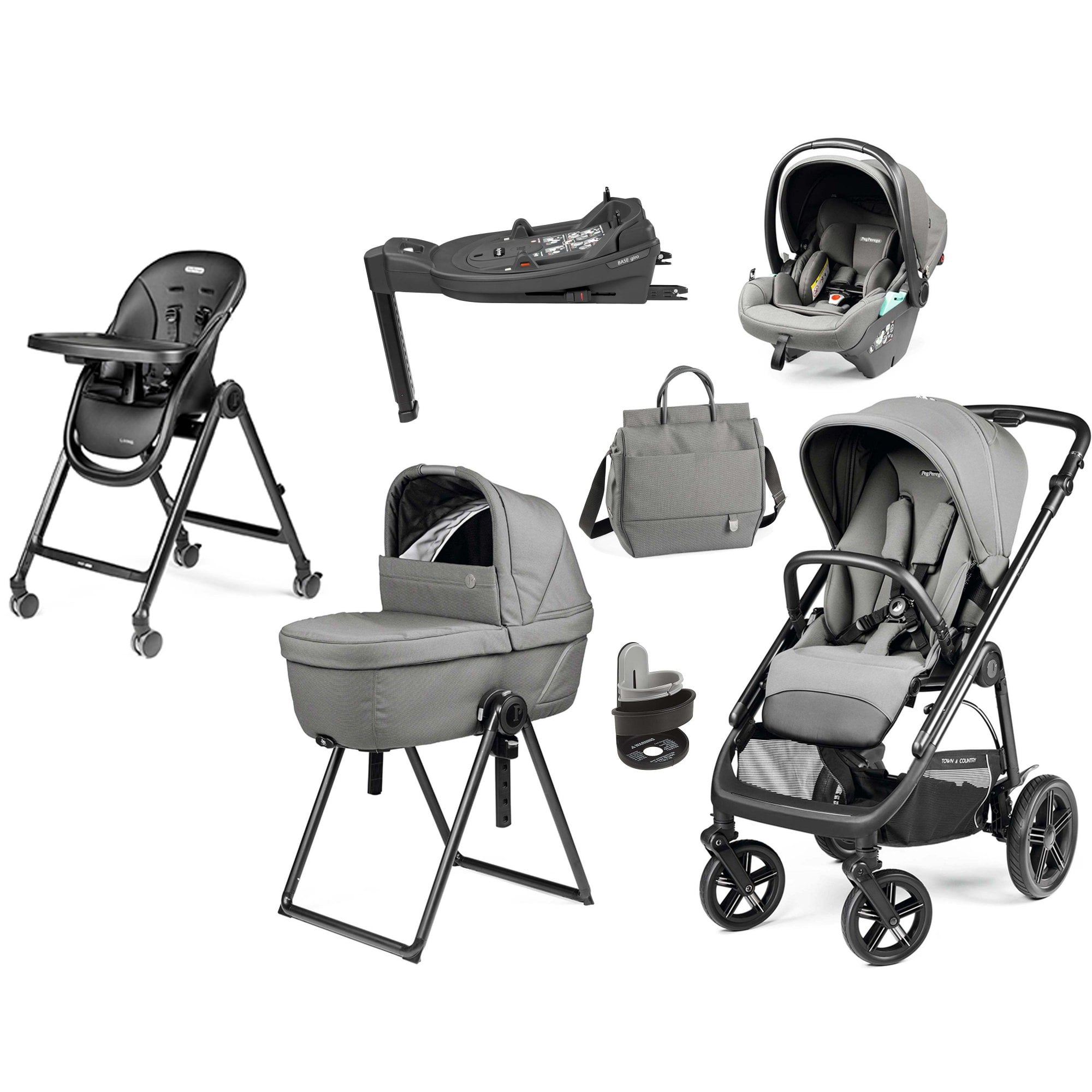 Peg Pérego Veloce TC Elite Bundle Mercury