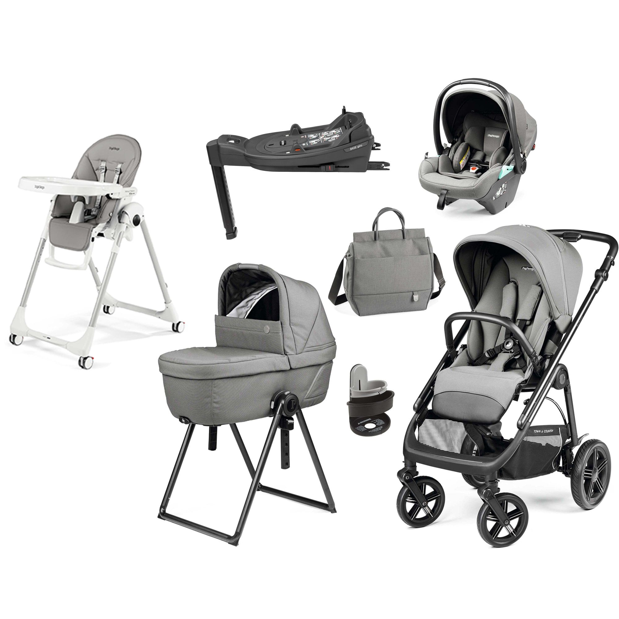 Peg Pérego Veloce TC Elite Bundle Mercury