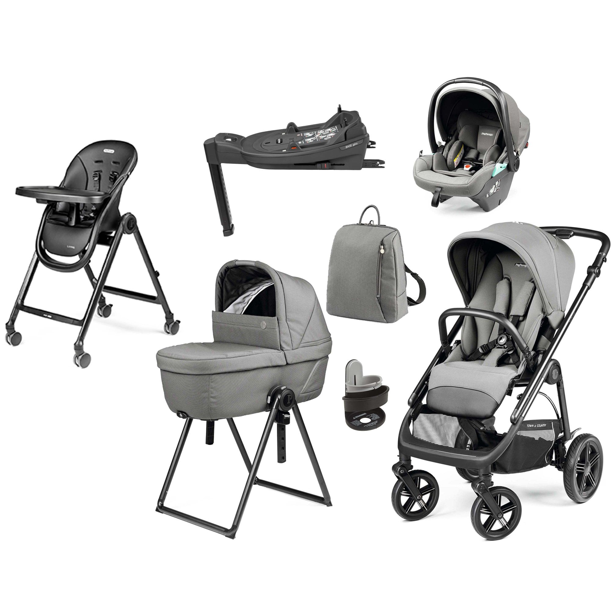 Peg Pérego Veloce TC Elite Bundle Mercury