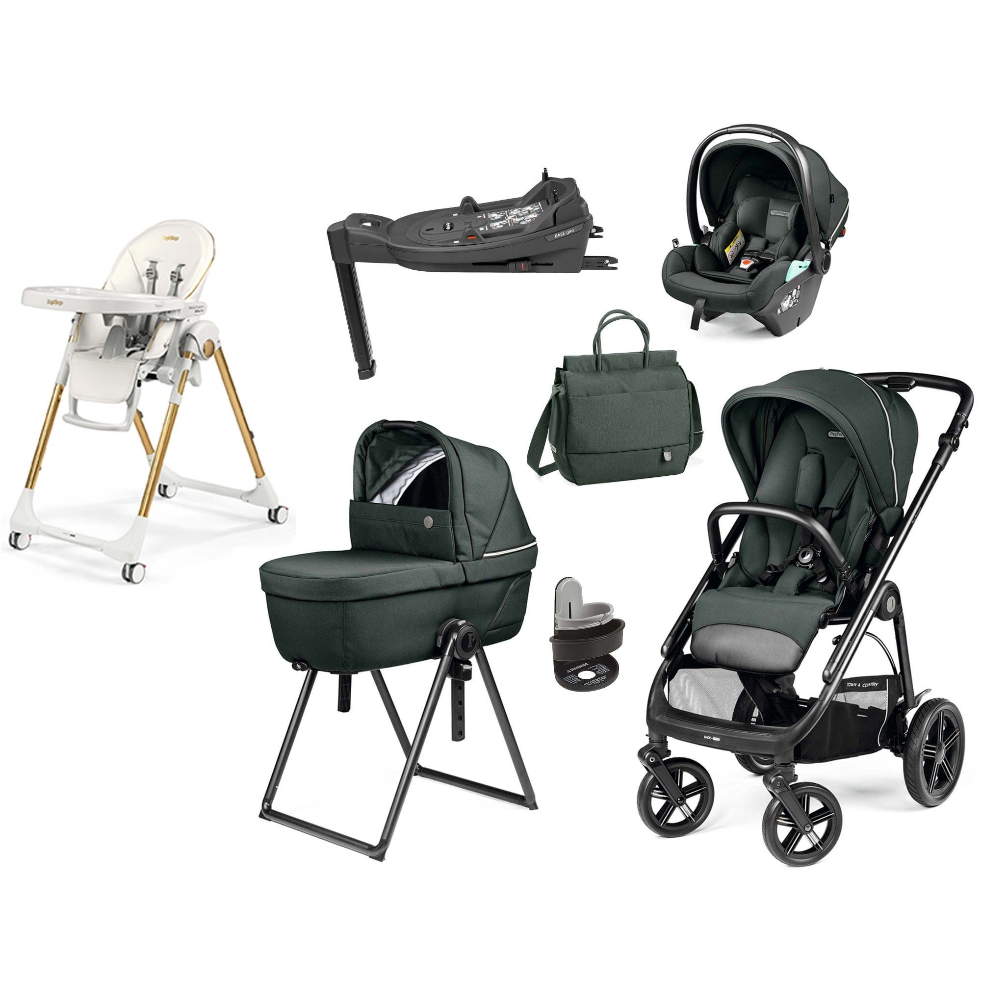 Peg Pérego Veloce TC Elite Bundle Metal