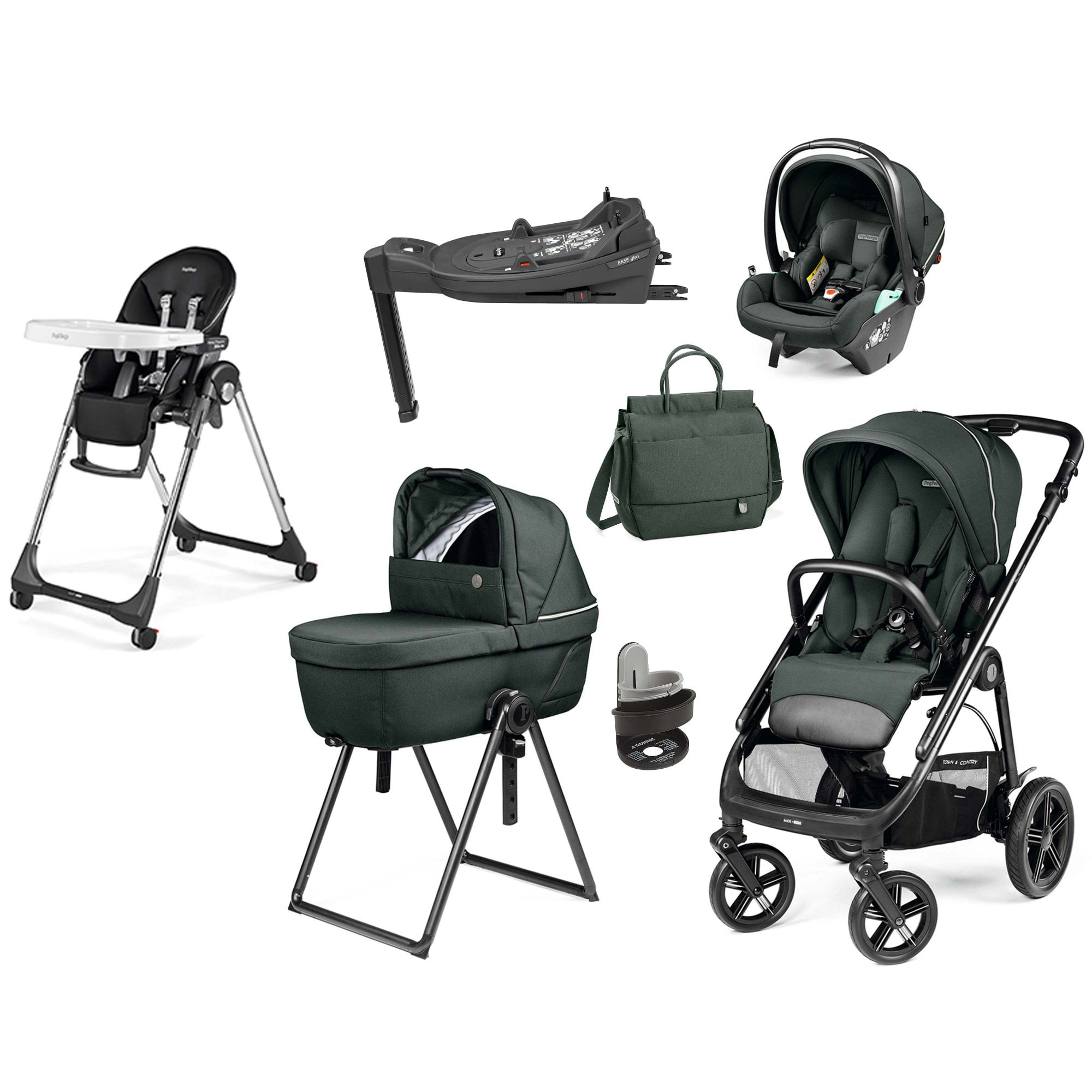 Peg Pérego Veloce TC Elite Bundle Metal