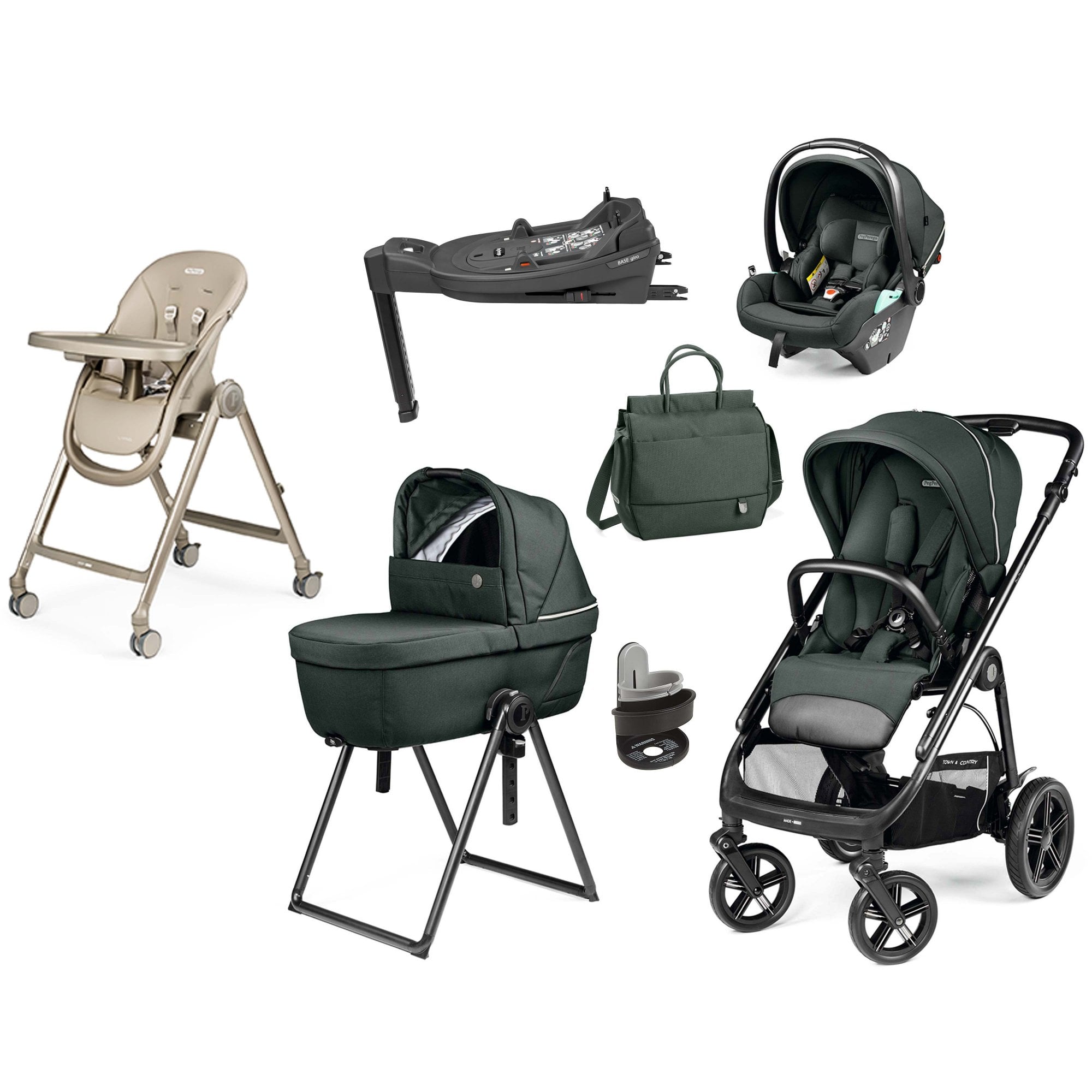 Peg Pérego Veloce TC Elite Bundle Metal