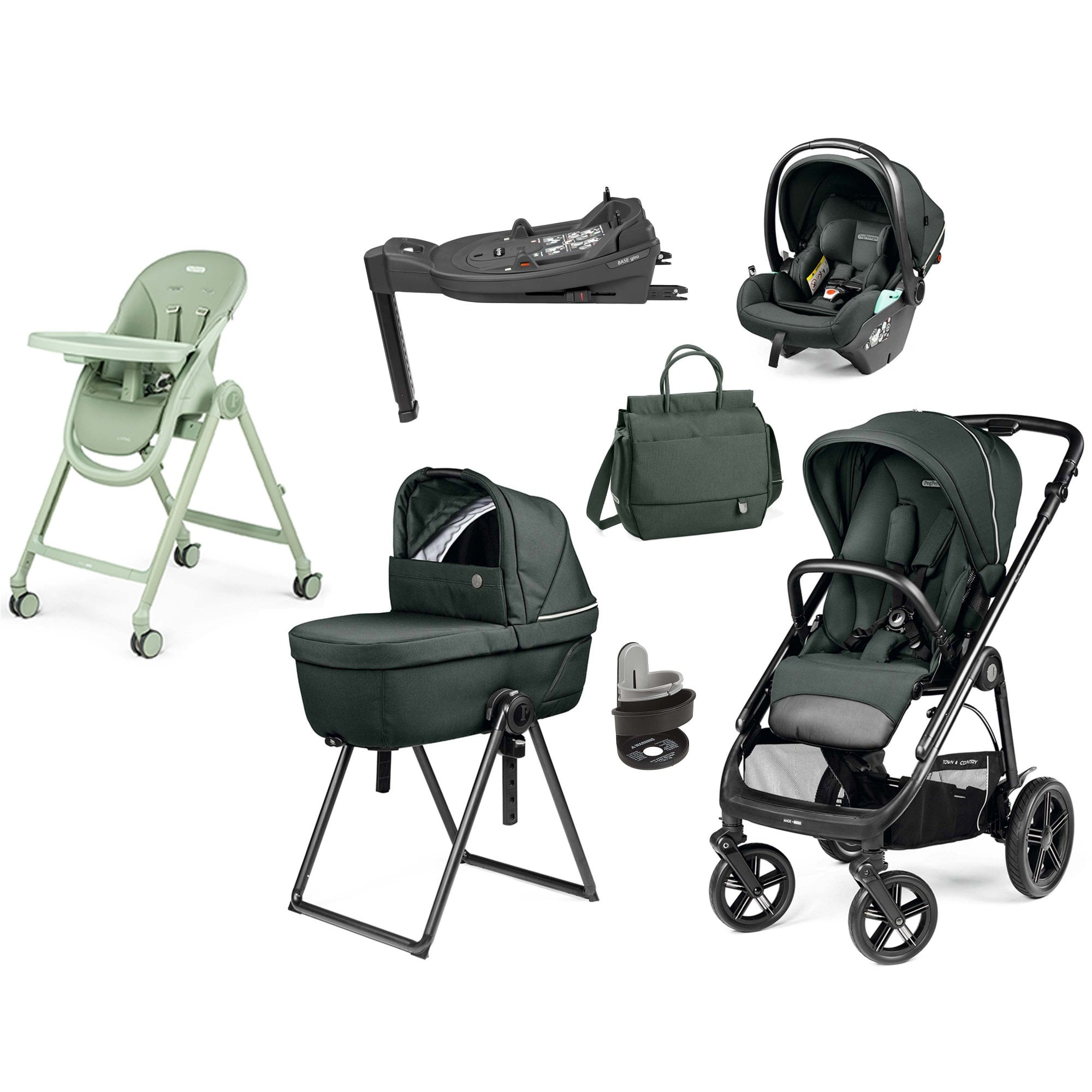 Peg Pérego Veloce TC Elite Bundle Metal