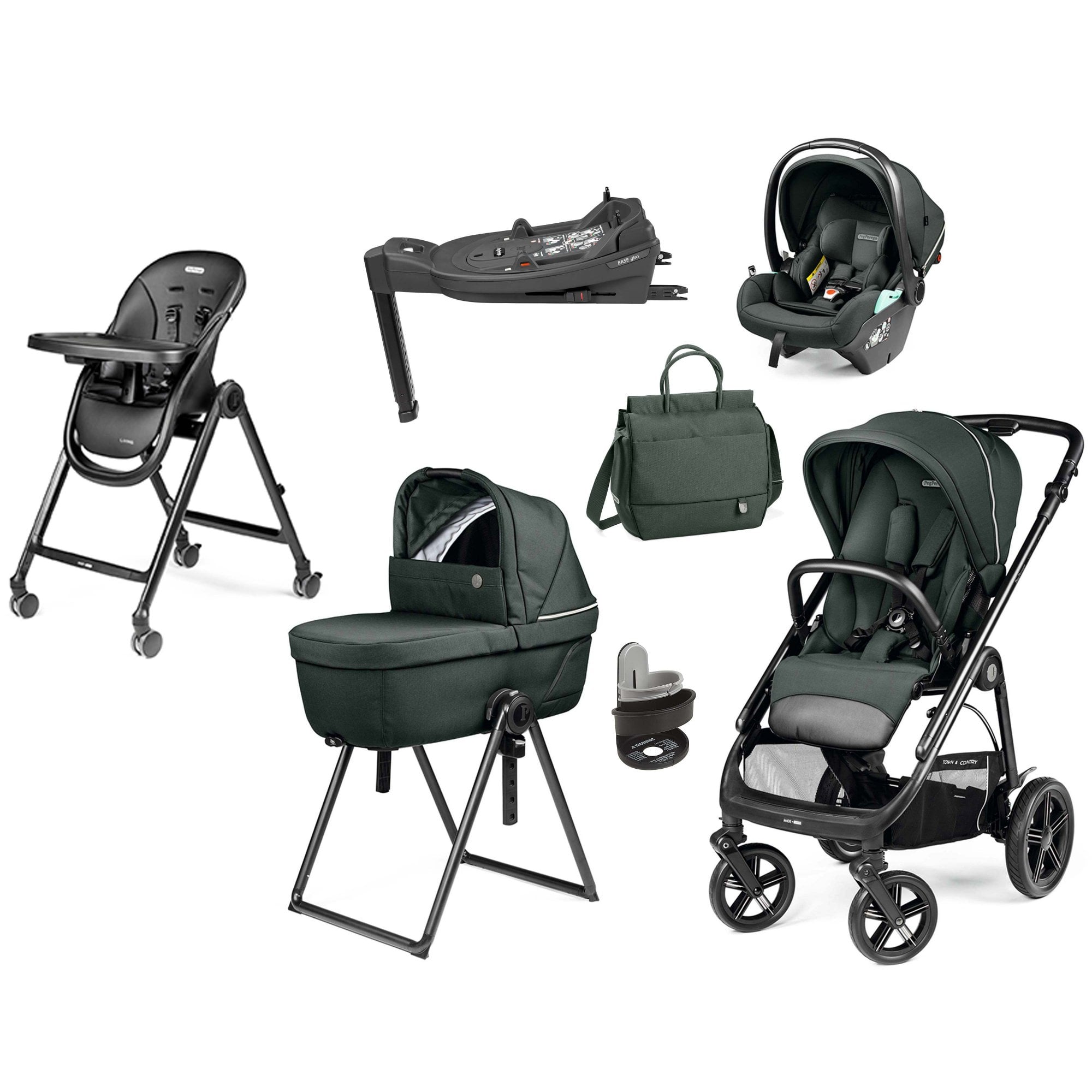 Peg Pérego Veloce TC Elite Bundle Metal