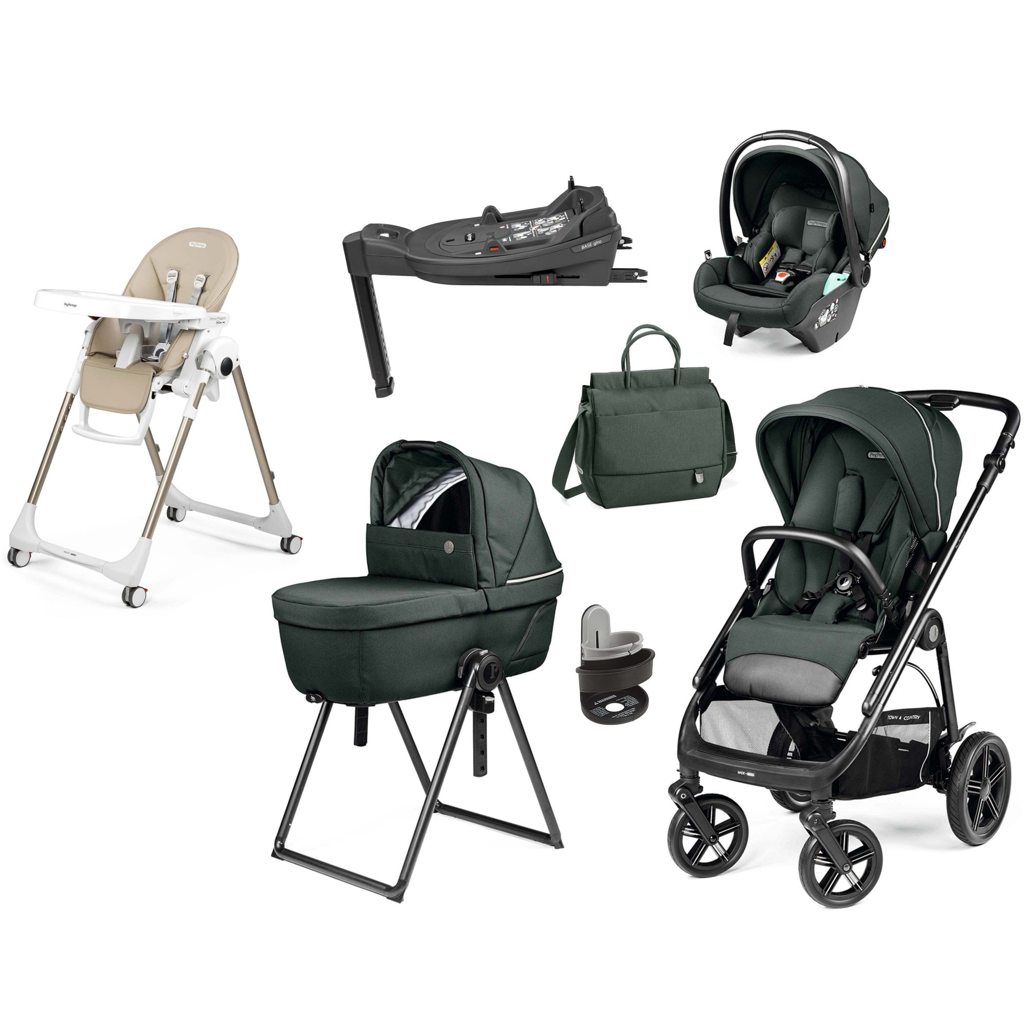 Peg Pérego Veloce TC Elite Bundle Metal