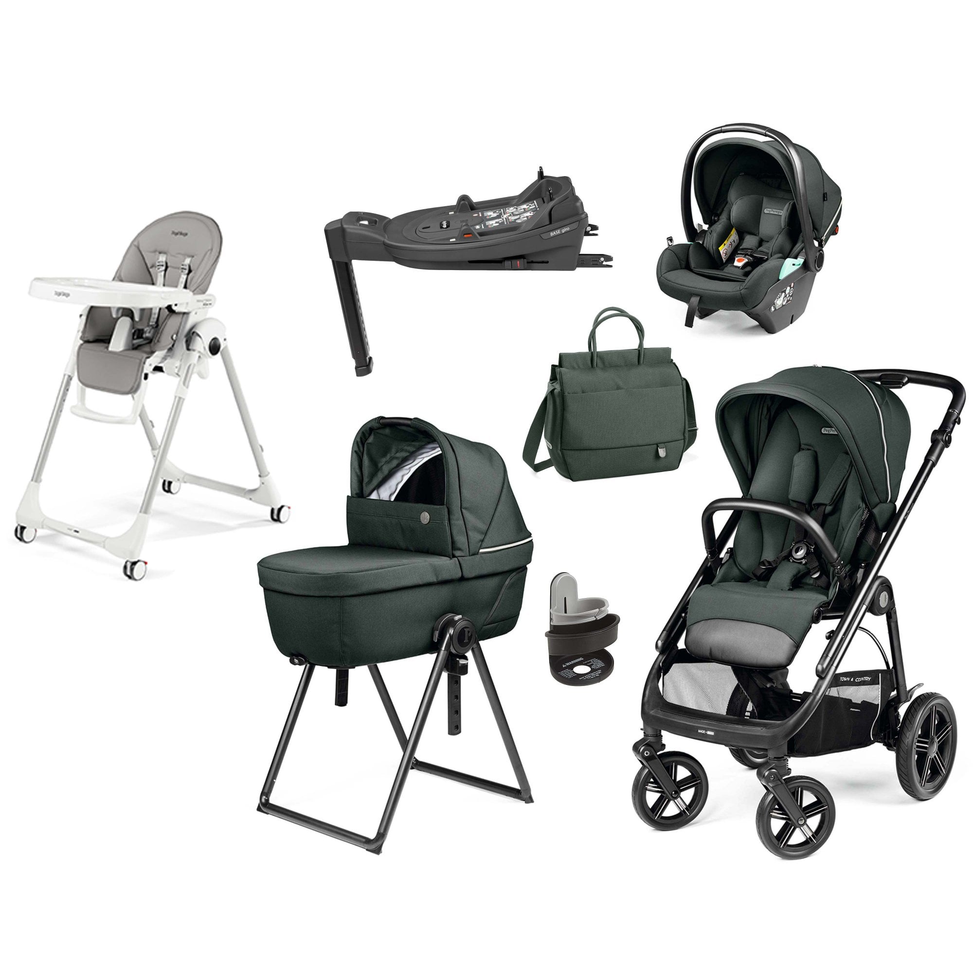 Peg Pérego Veloce TC Elite Bundle Metal