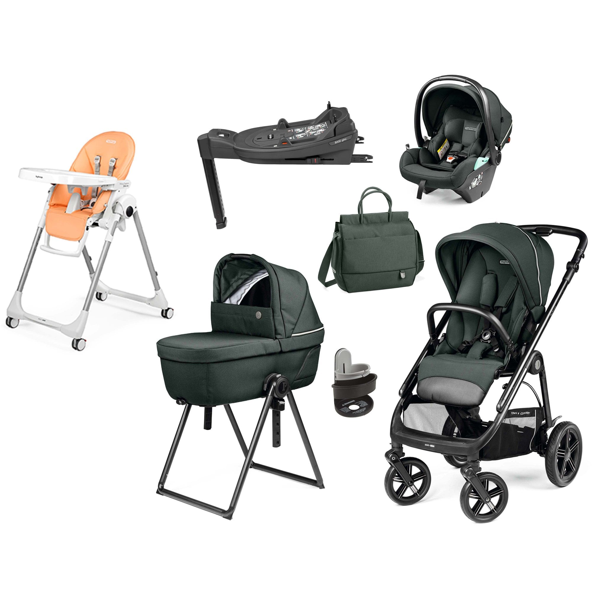 Peg Pérego Veloce TC Elite Bundle Metal