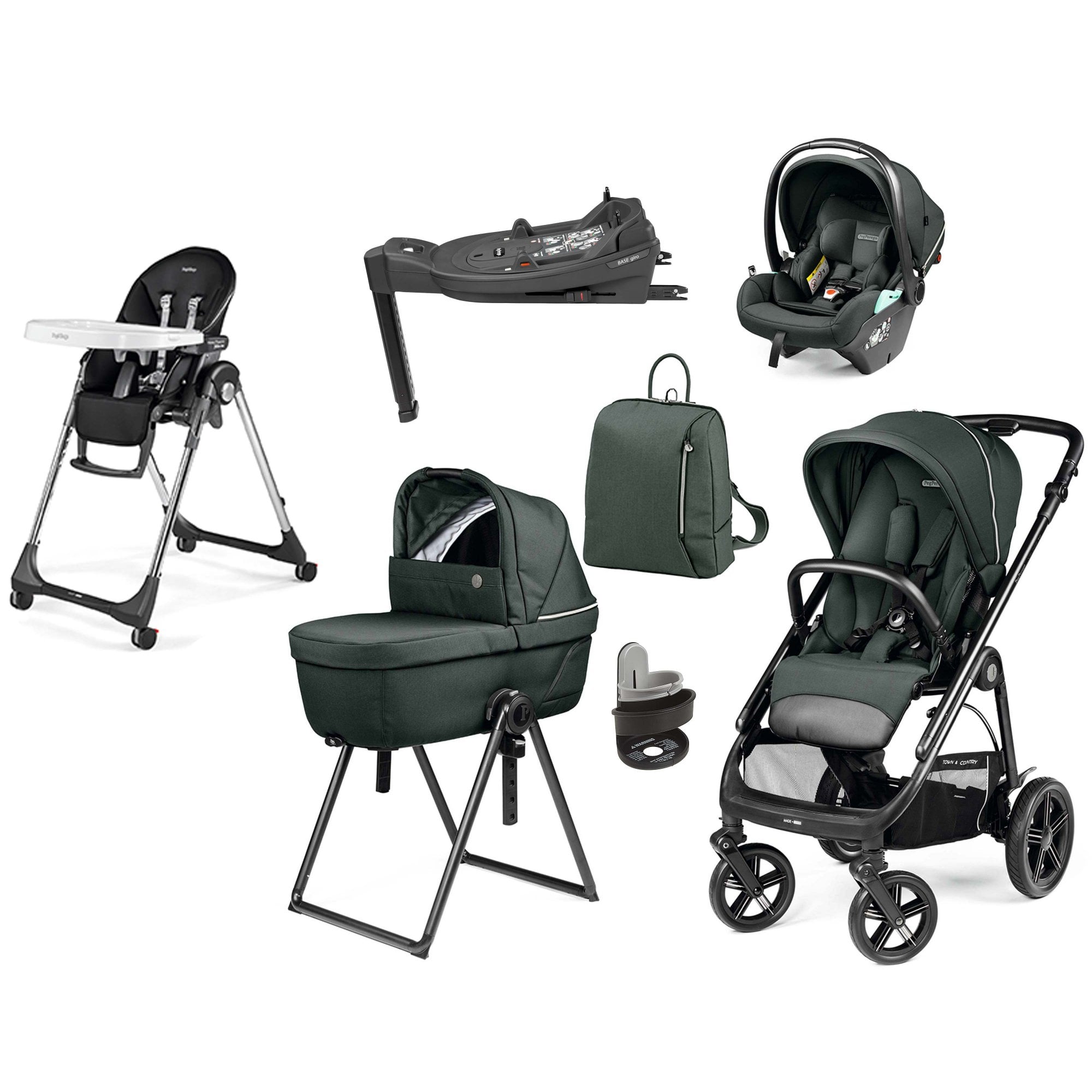Peg Pérego Veloce TC Elite Bundle Metal