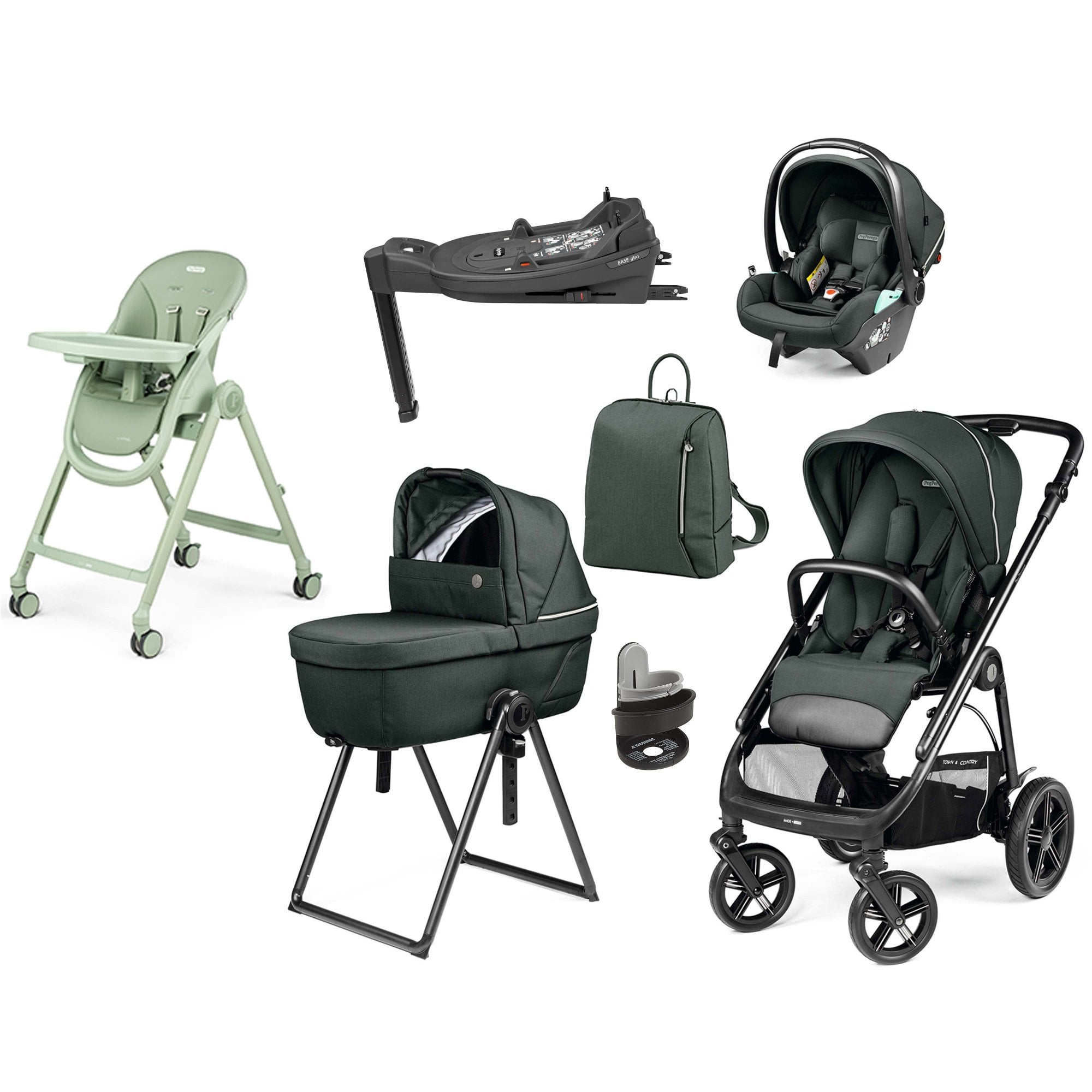 Peg Pérego Veloce TC Elite Bundle Metal