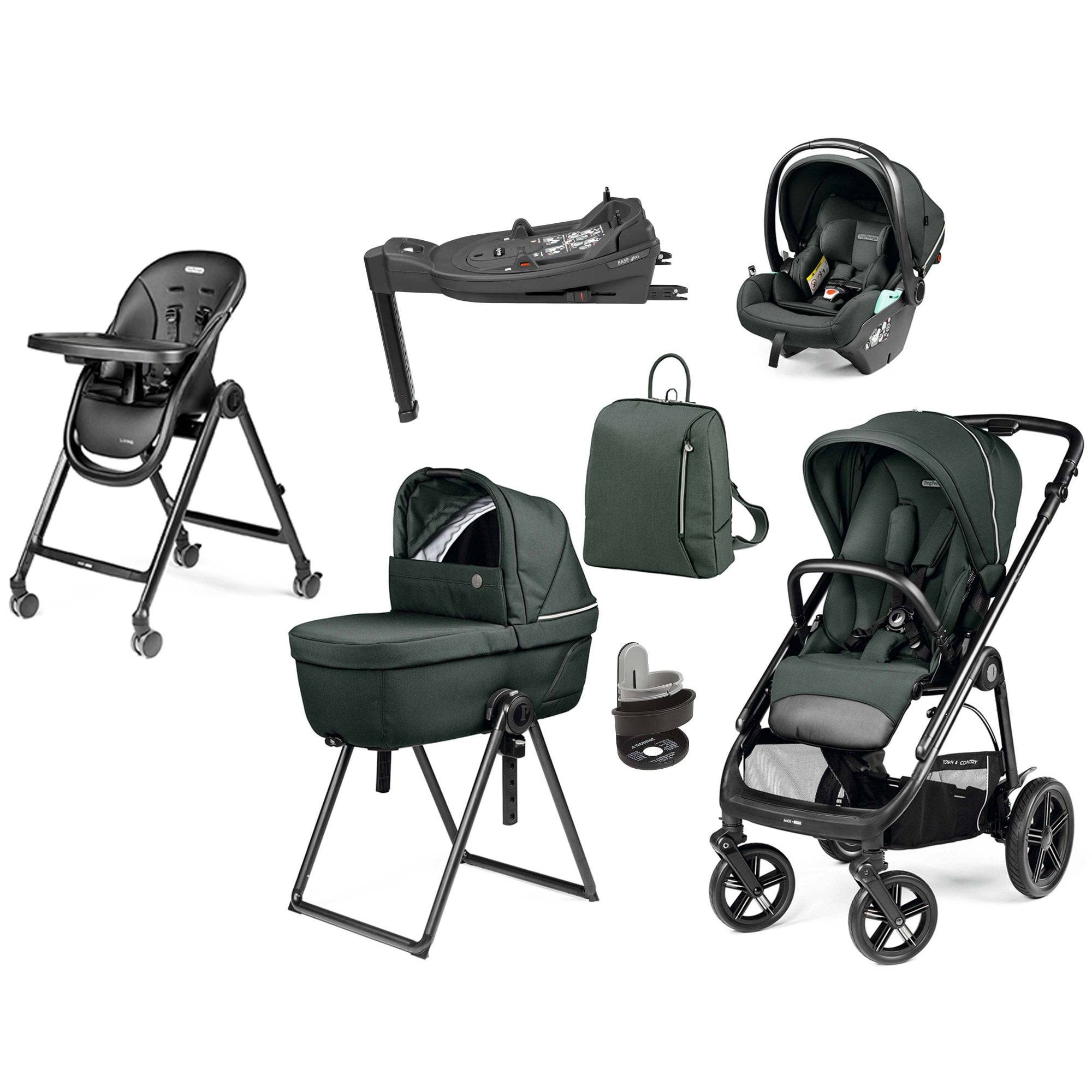 Peg Pérego Veloce TC Elite Bundle Metal