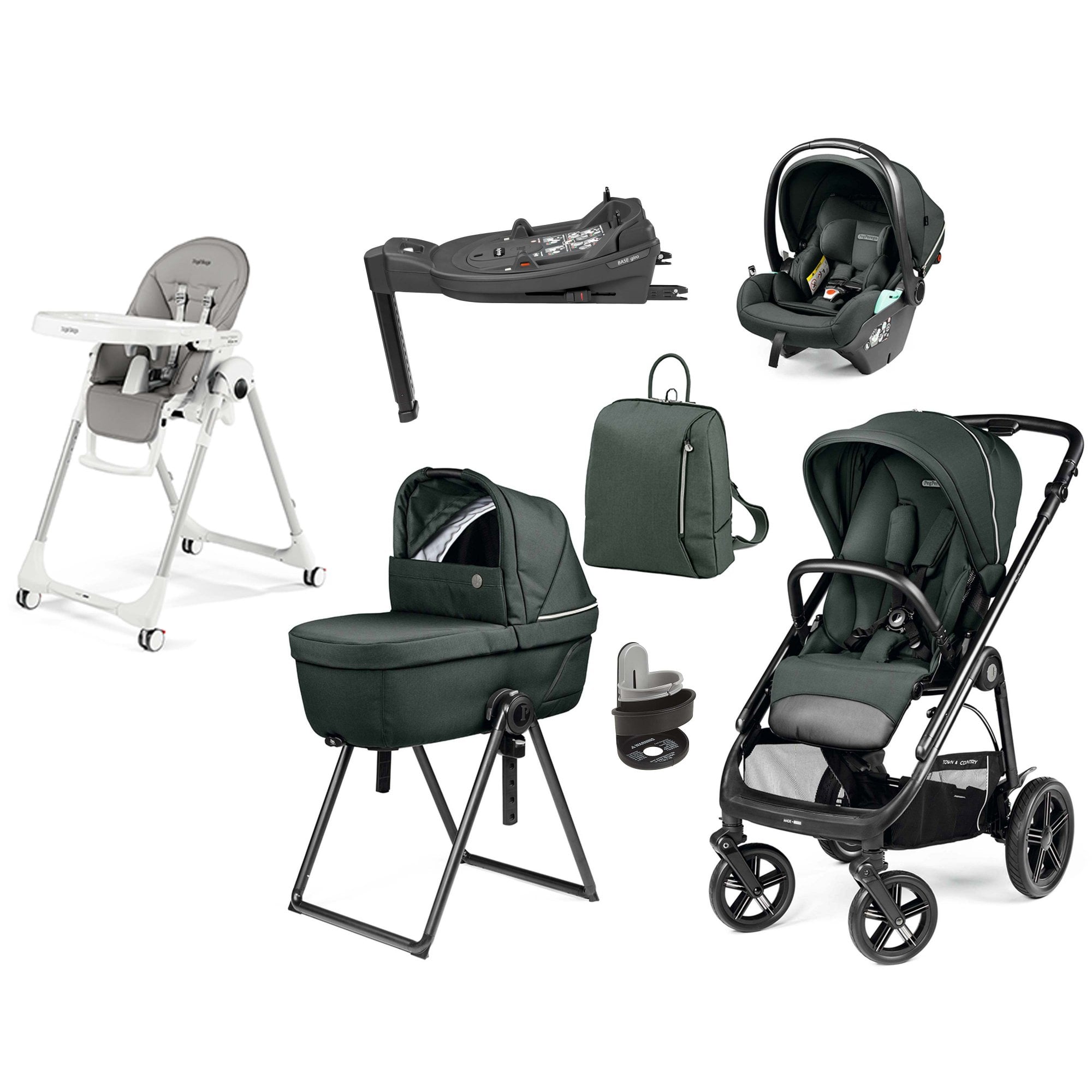 Peg Pérego Veloce TC Elite Bundle Metal