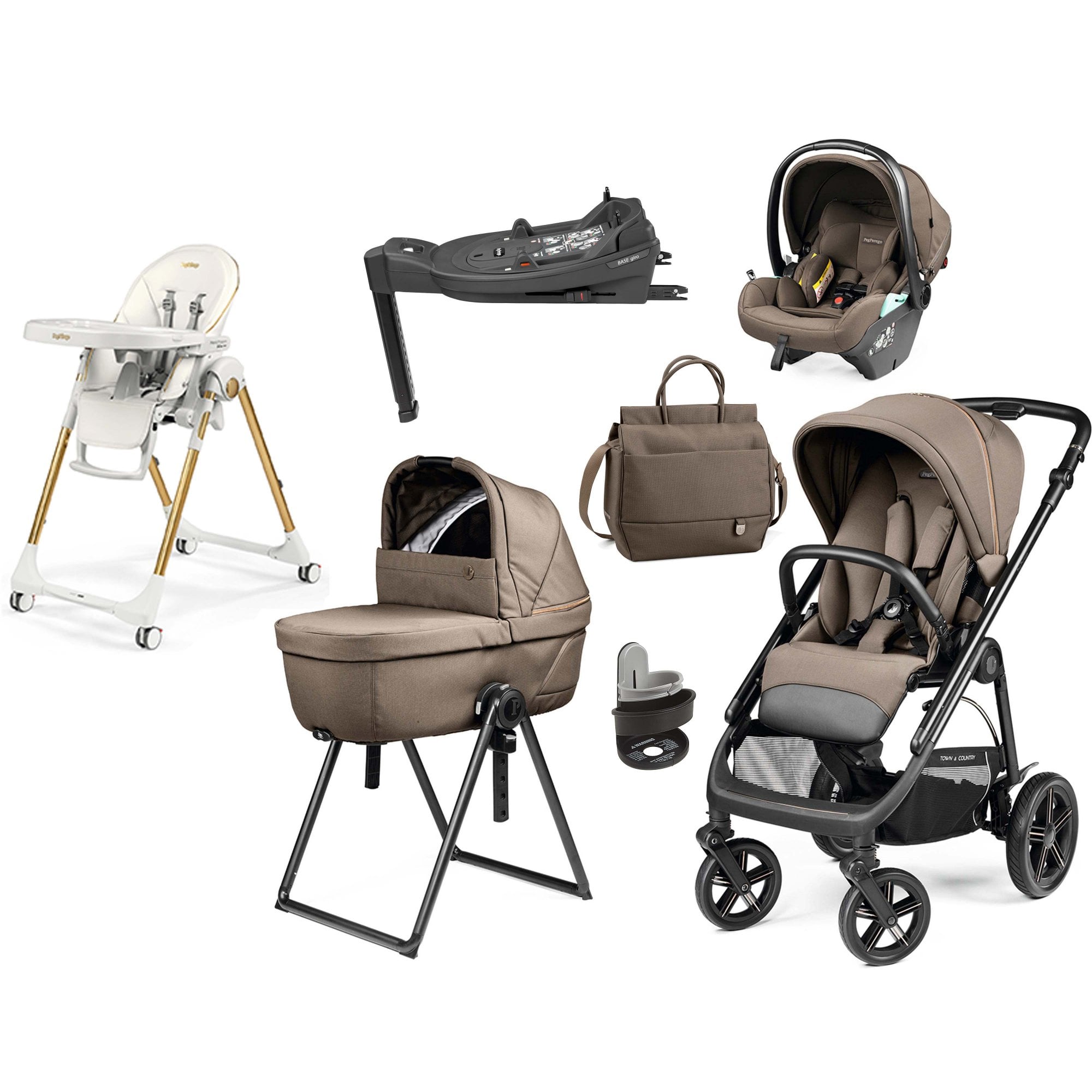 Peg Pérego Veloce TC Elite Bundle Pine Bark