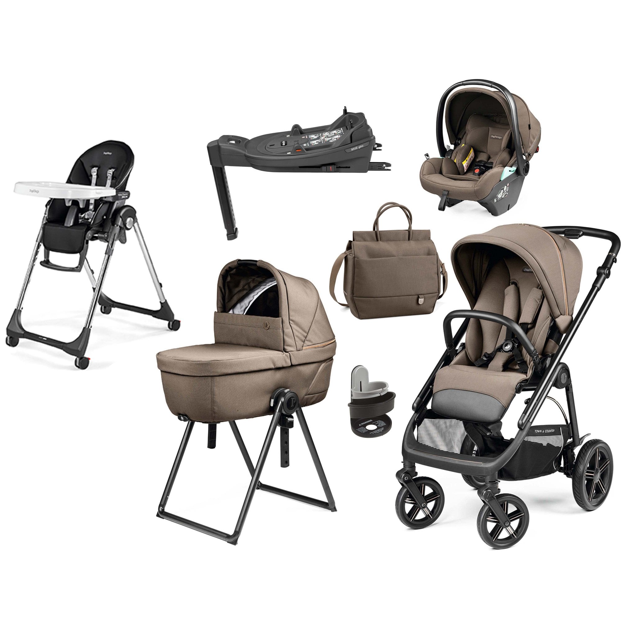 Peg Pérego Veloce TC Elite Bundle Pine Bark