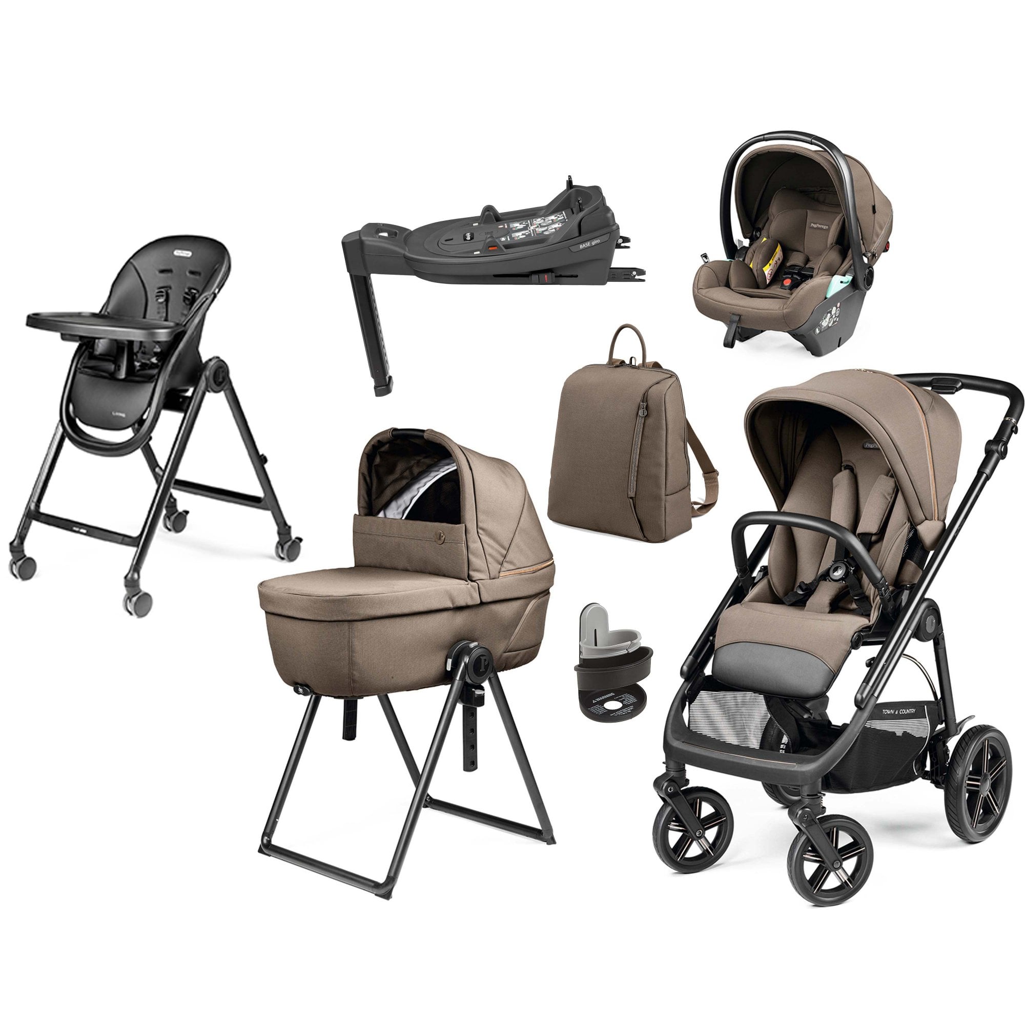 Peg Pérego Veloce TC Elite Bundle Pine Bark