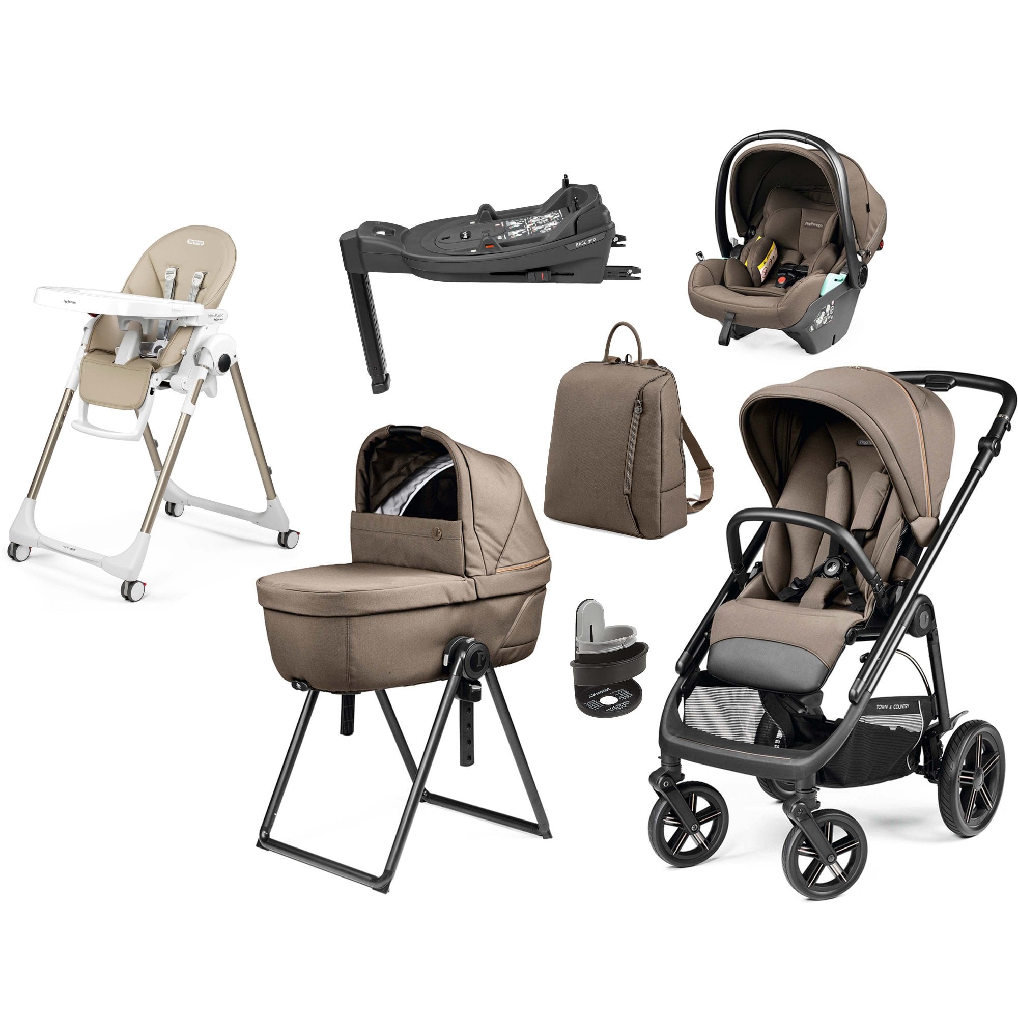 Peg Pérego Veloce TC Elite Bundle Pine Bark