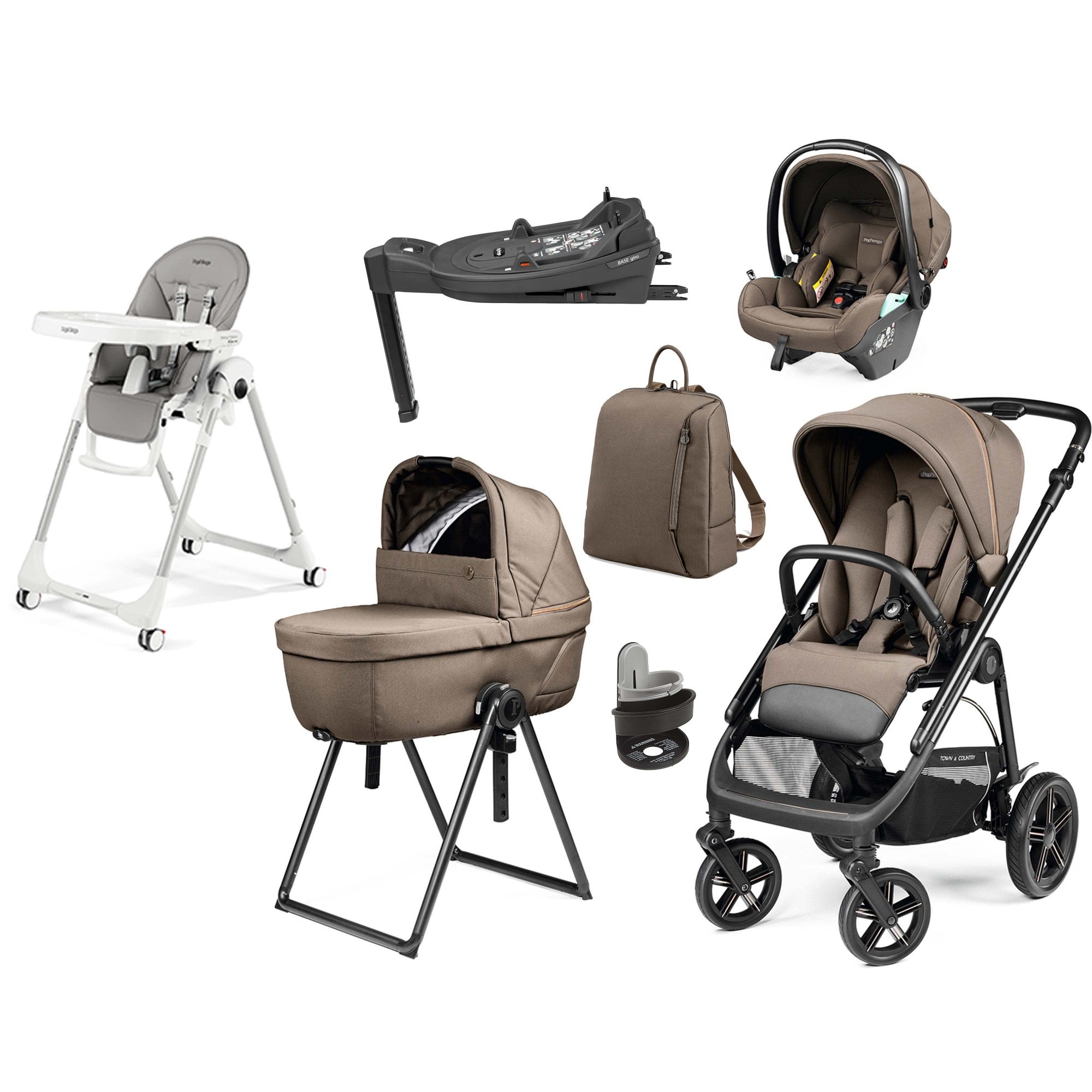 Peg Pérego Veloce TC Elite Bundle Pine Bark