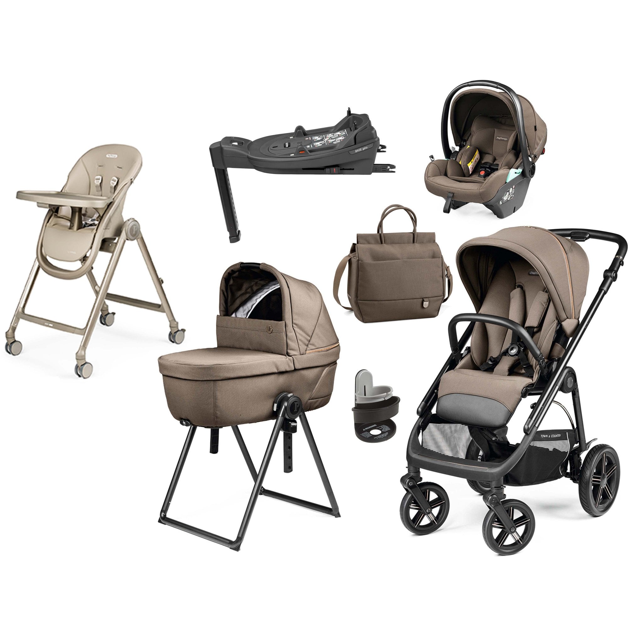 Peg Pérego Veloce TC Elite Bundle Pine Bark
