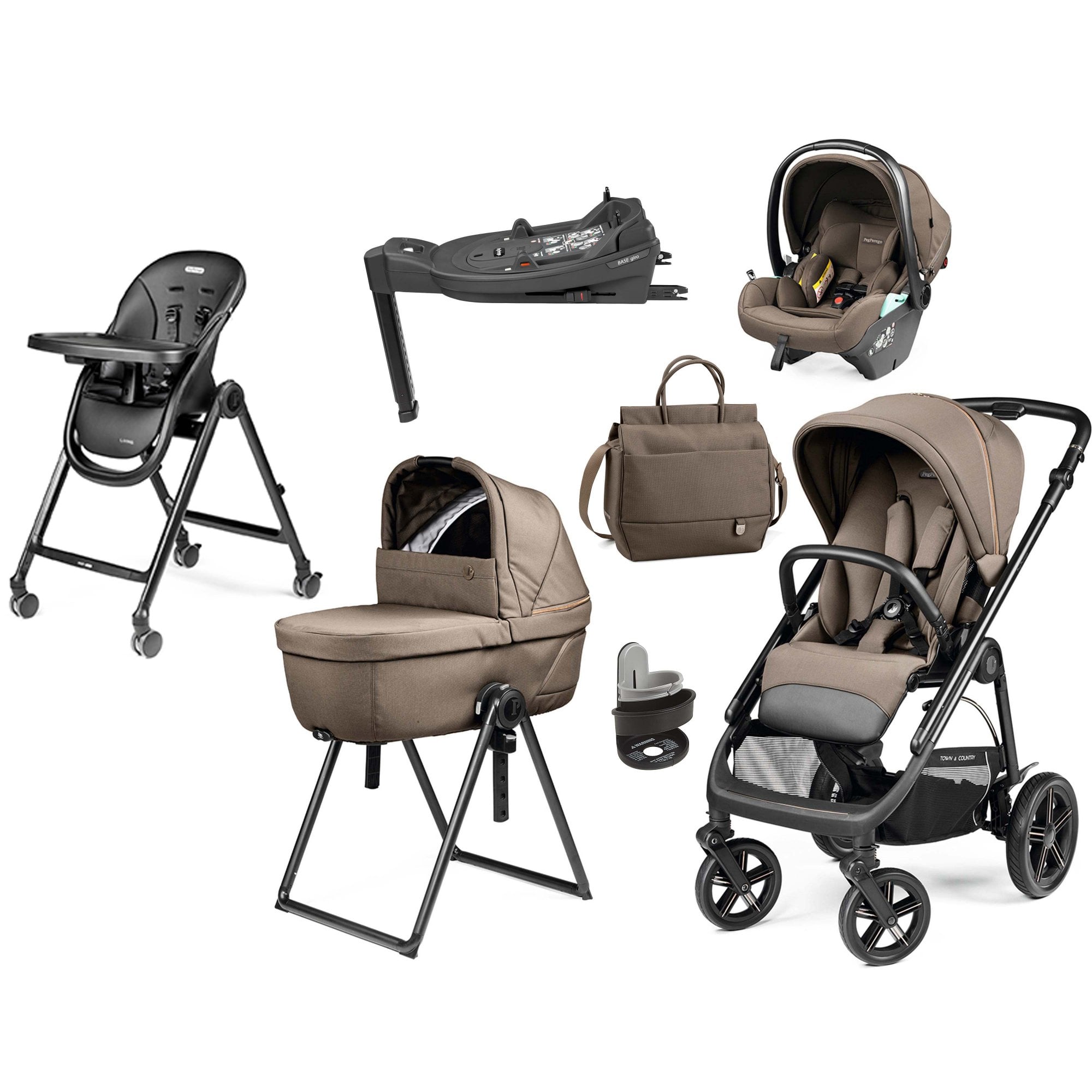 Peg Pérego Veloce TC Elite Bundle Pine Bark