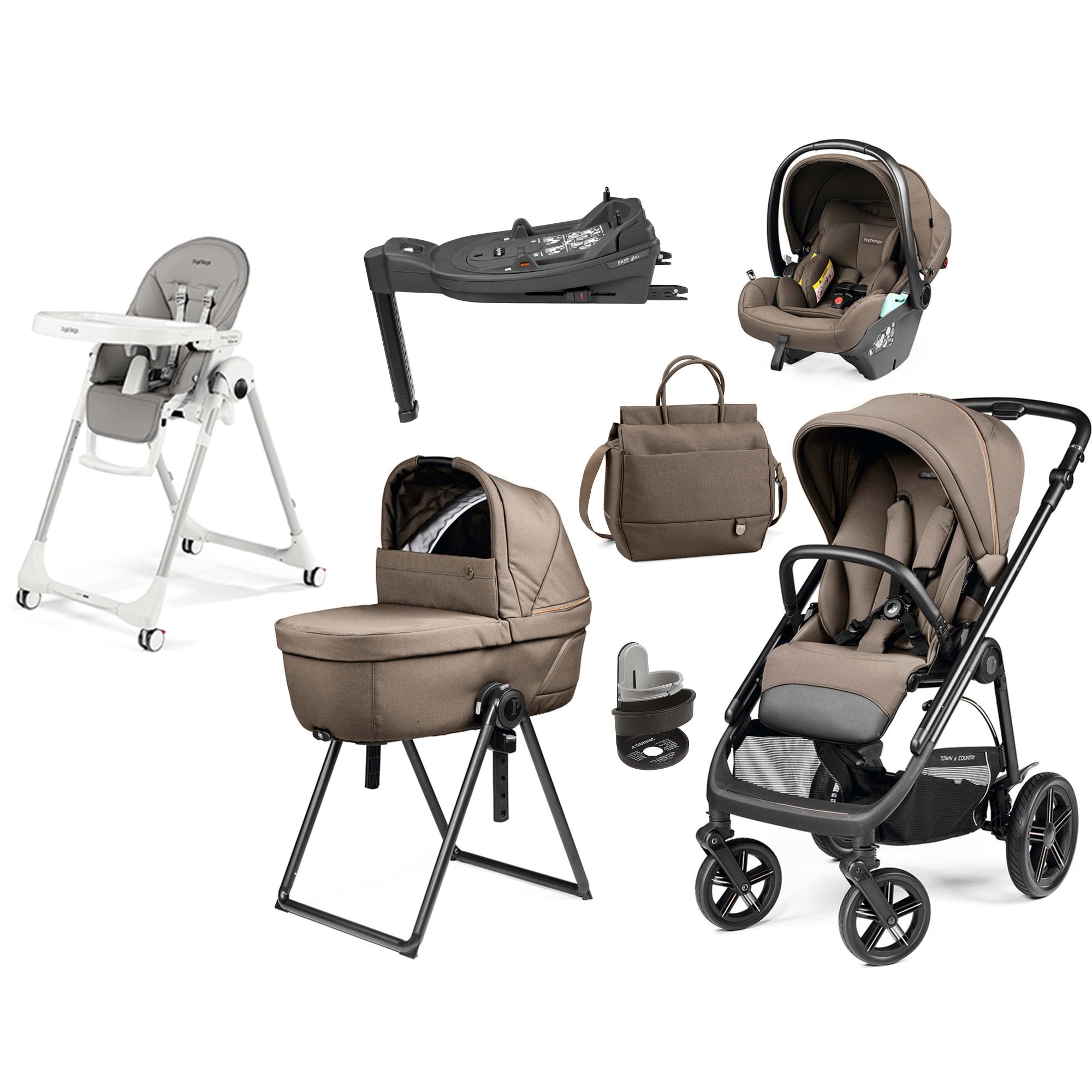 Peg Pérego Veloce TC Elite Bundle Pine Bark