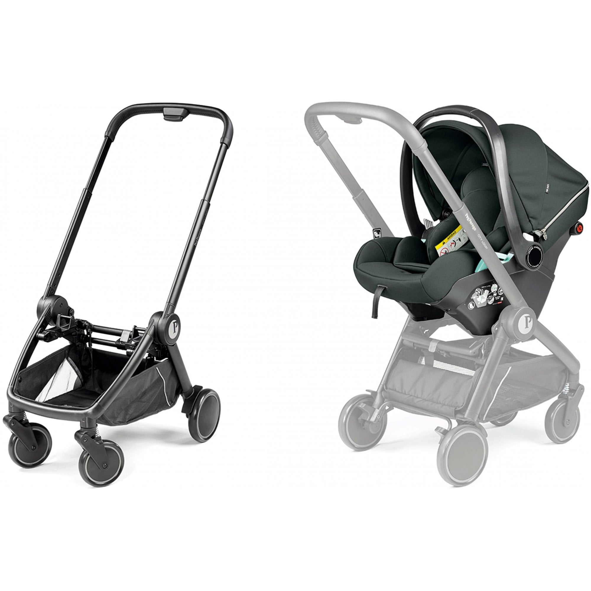 Peg Perego City Loop & Primo Viaggio Lounge Metal