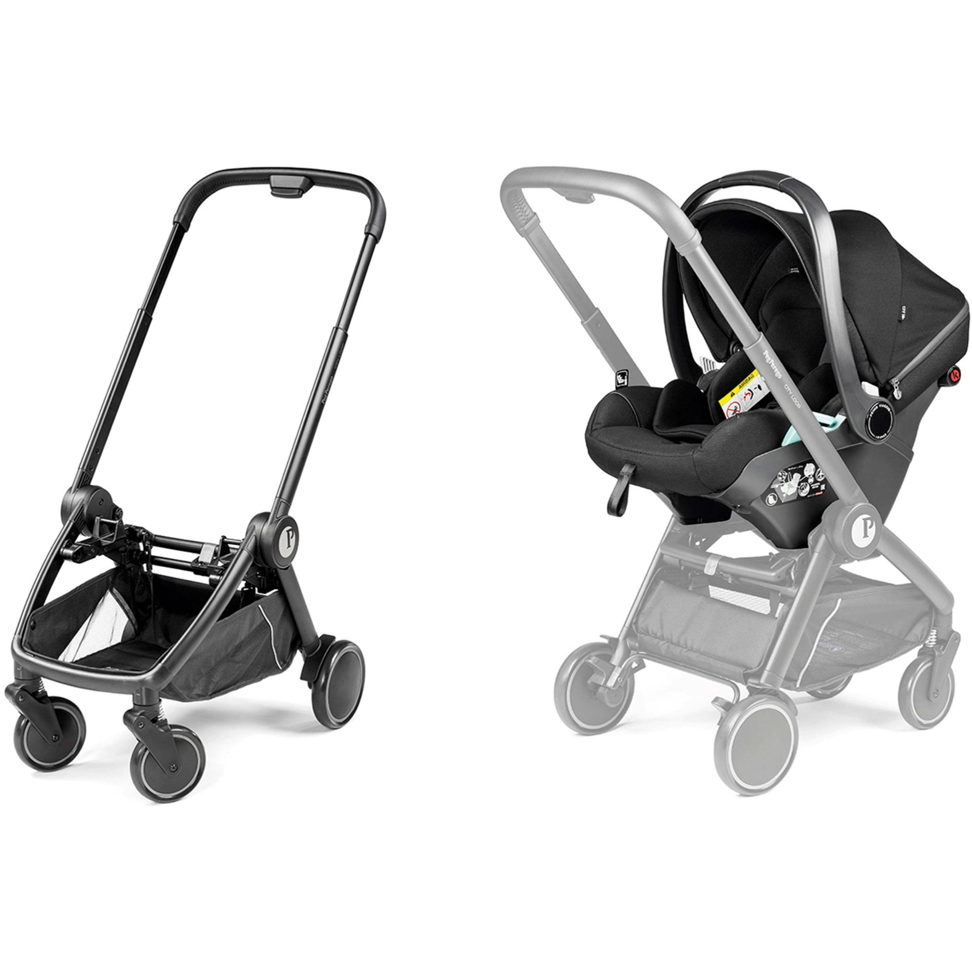Peg Perego City Loop & Primo Viaggio Lounge True Black