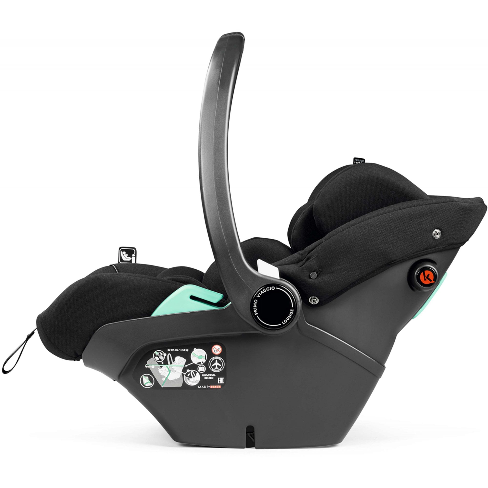 Peg Perego City Loop & Primo Viaggio Lounge True Black