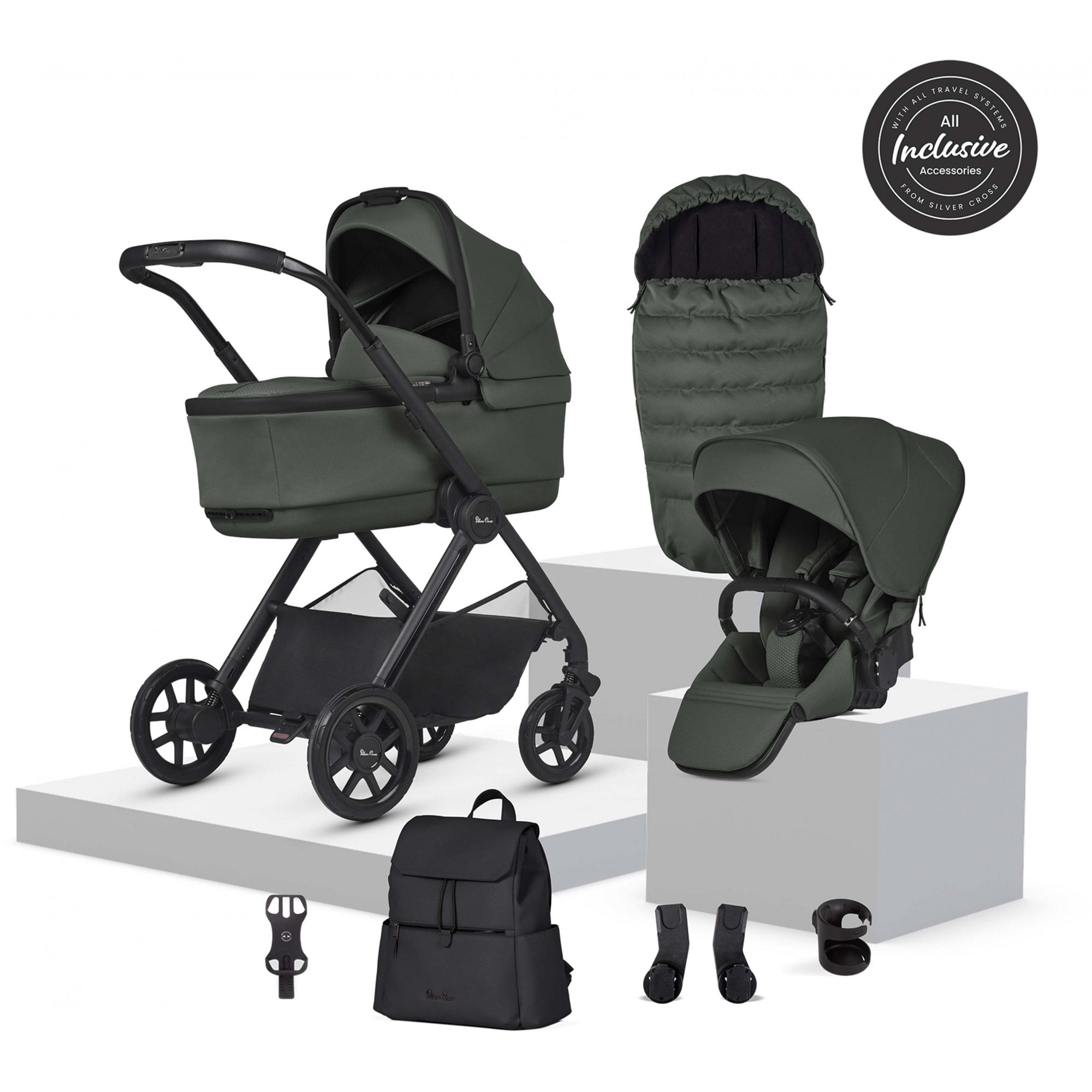 Silver Cross Reef 2 Accessory Bundle Pewter